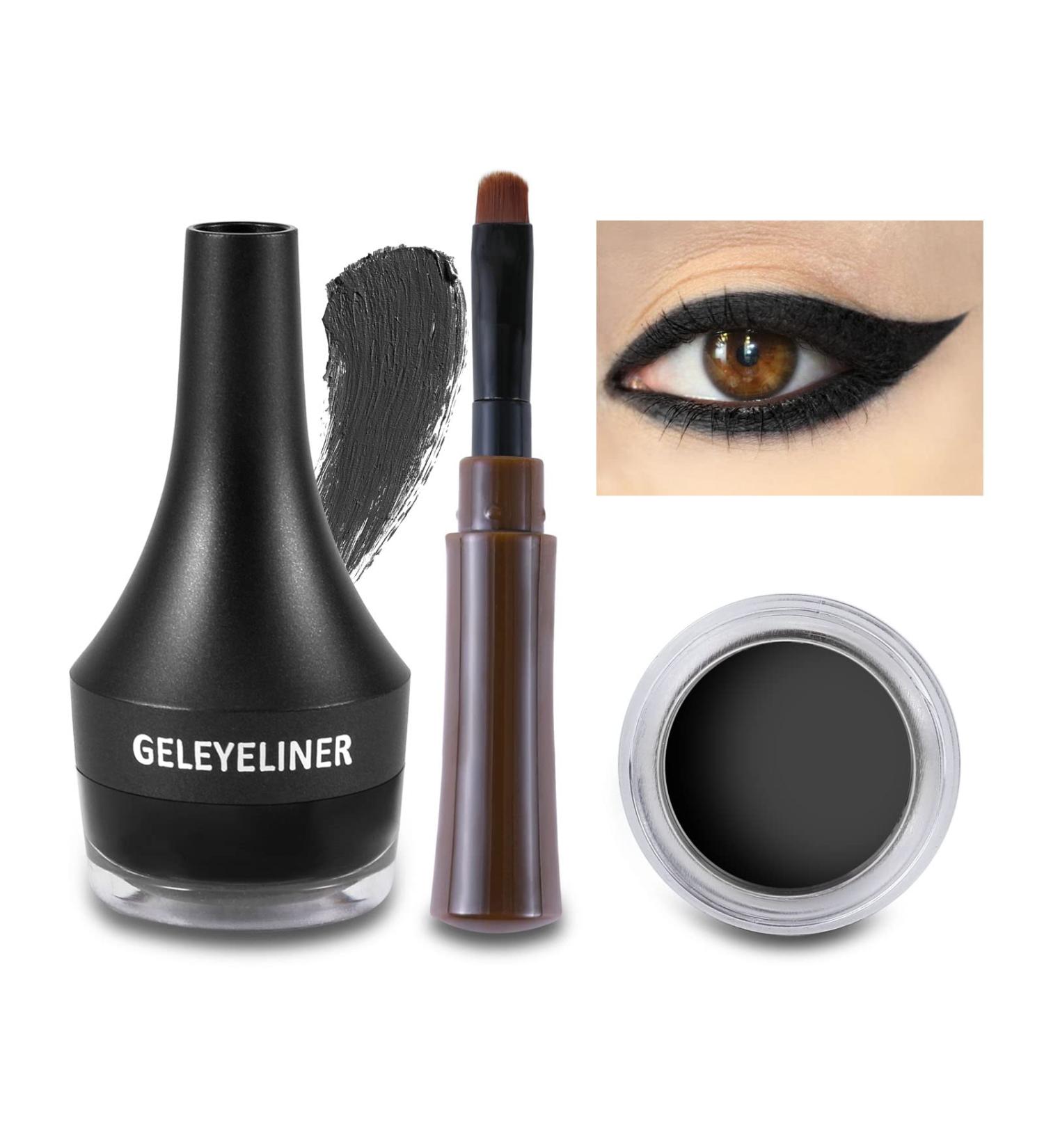 Boobeen Waterproof Gel Eyeliner - Smudge-proof, High Pigment, Long-lasting Black Eye Makeup - Buy Online on SooperMarket.com
