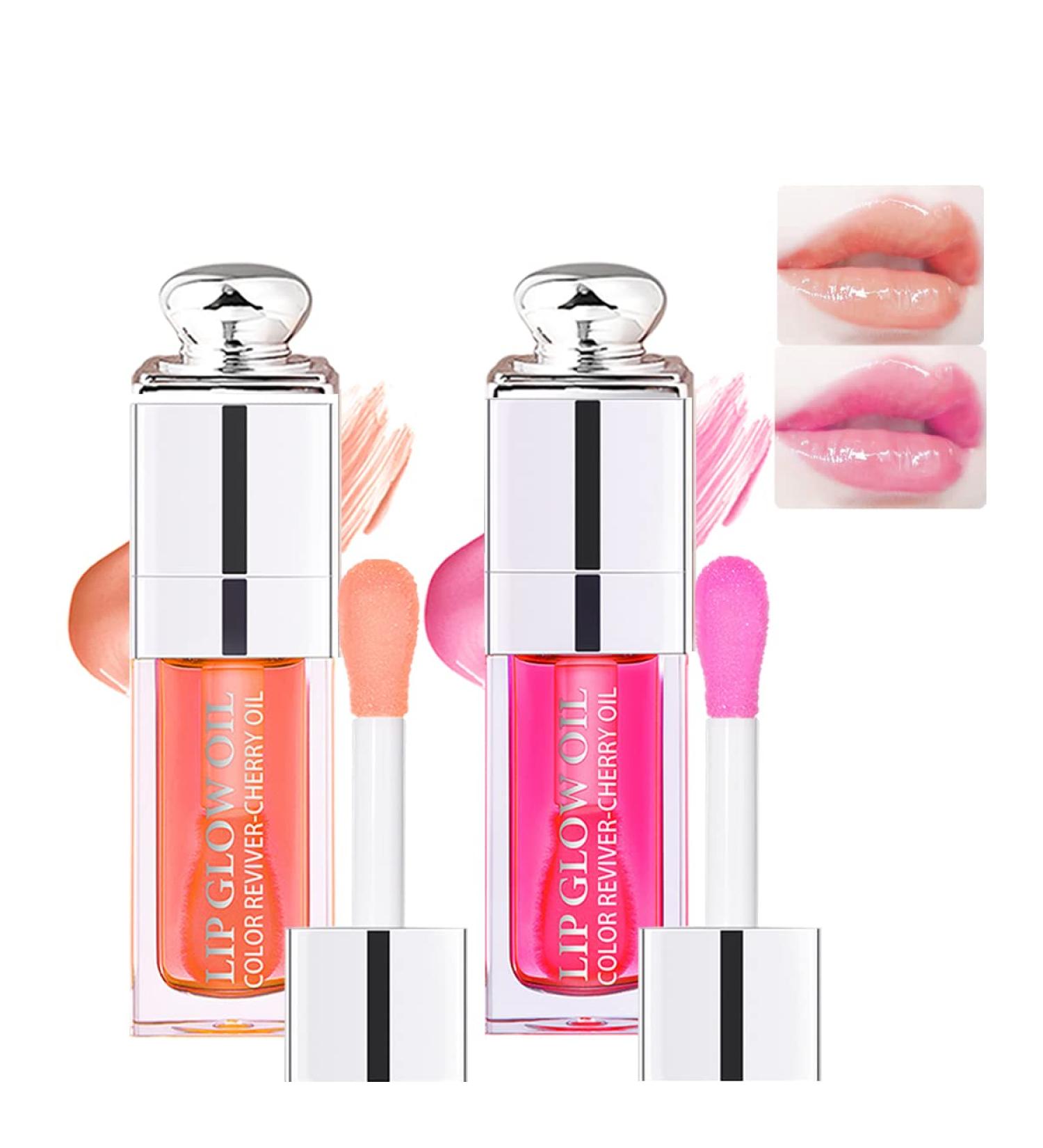 Aaiffey Hydrating Plumping Lip Glow Oil - Moisturizing Gloss for Lip Care (001+007) - Buy Online on SooperMarket.com