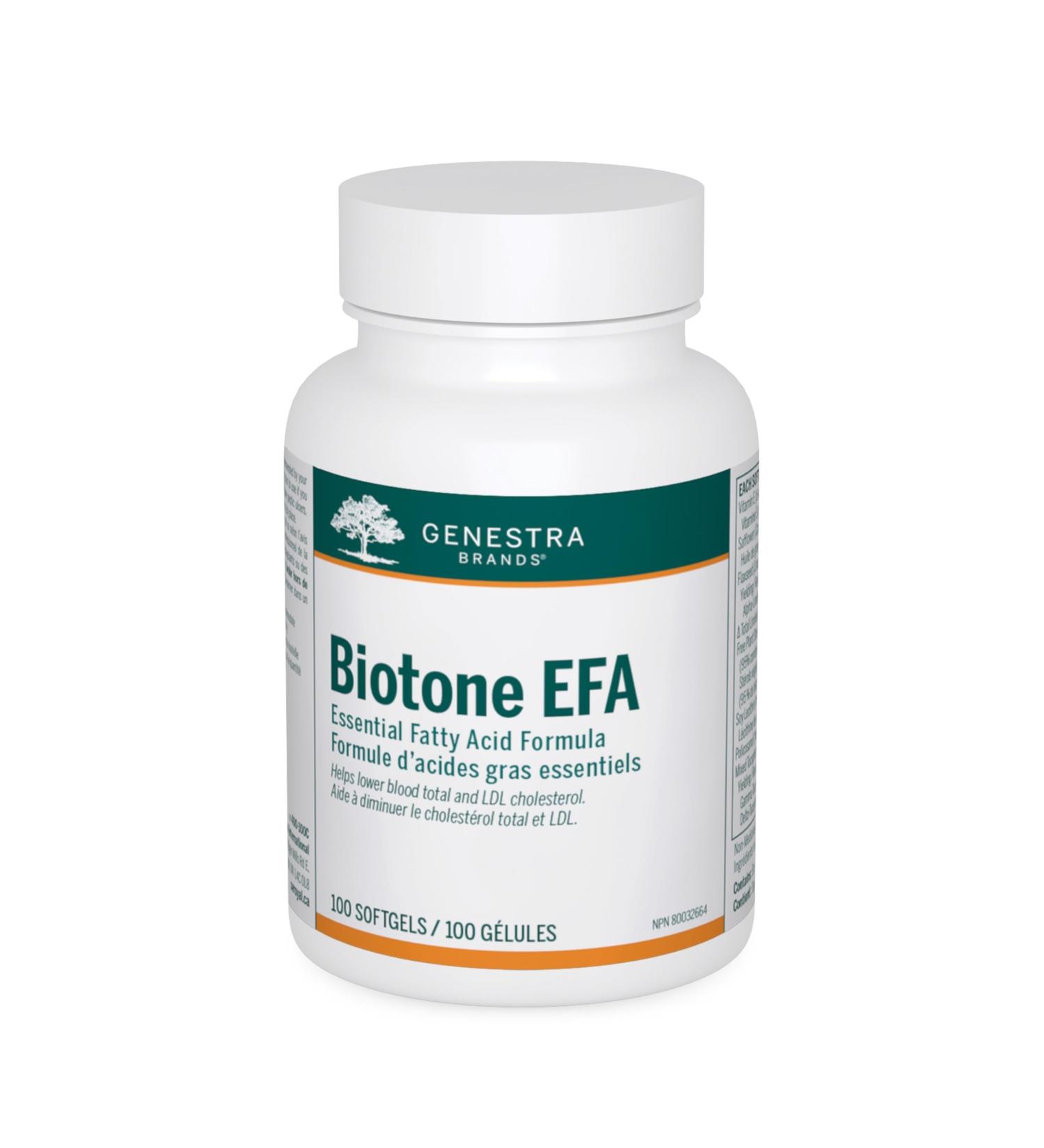 Genestra Brands - Biotone EFA - Essential Fatty Acid Supplement - 100 Softgel Capsules - Buy Online on SooperMarket.com