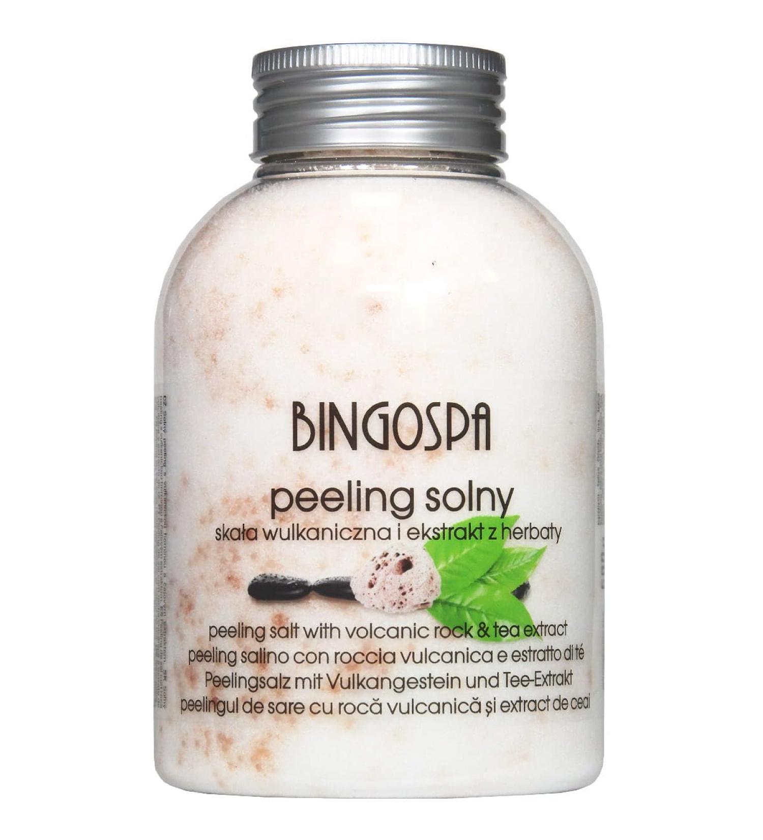 Peeling Bath Salt for Smooth Skin - 580g BINGOSPA | Exfoliating Spa Treatment for Glowing Skin - International Shipping Available - Buy Online on SooperMarket.com