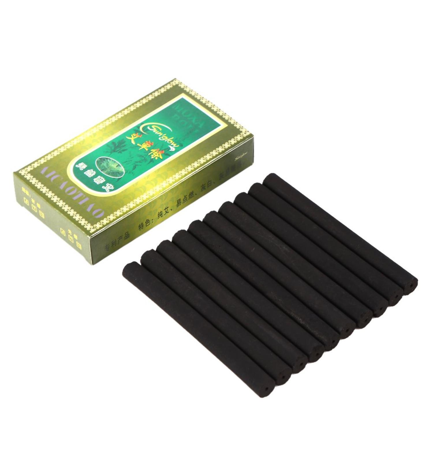 Moxa Stick Roll - 10pcs Smokeless Moxa Rolls for Healing Body Parts | International Shipping Available - Buy Online on SooperMarket.com