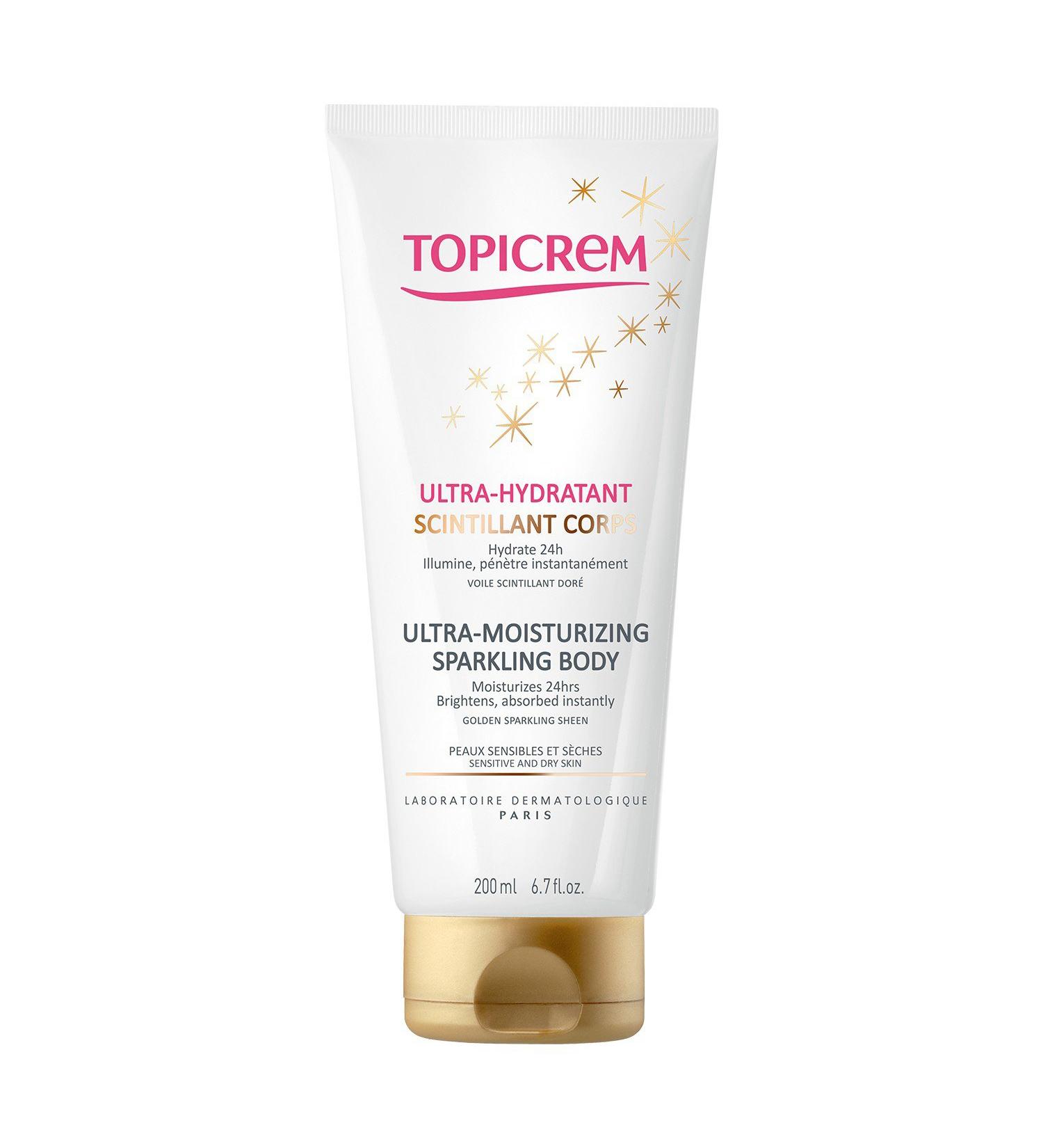 Topicrem Soins Glamours Sparkling Body Milk 200 Ml