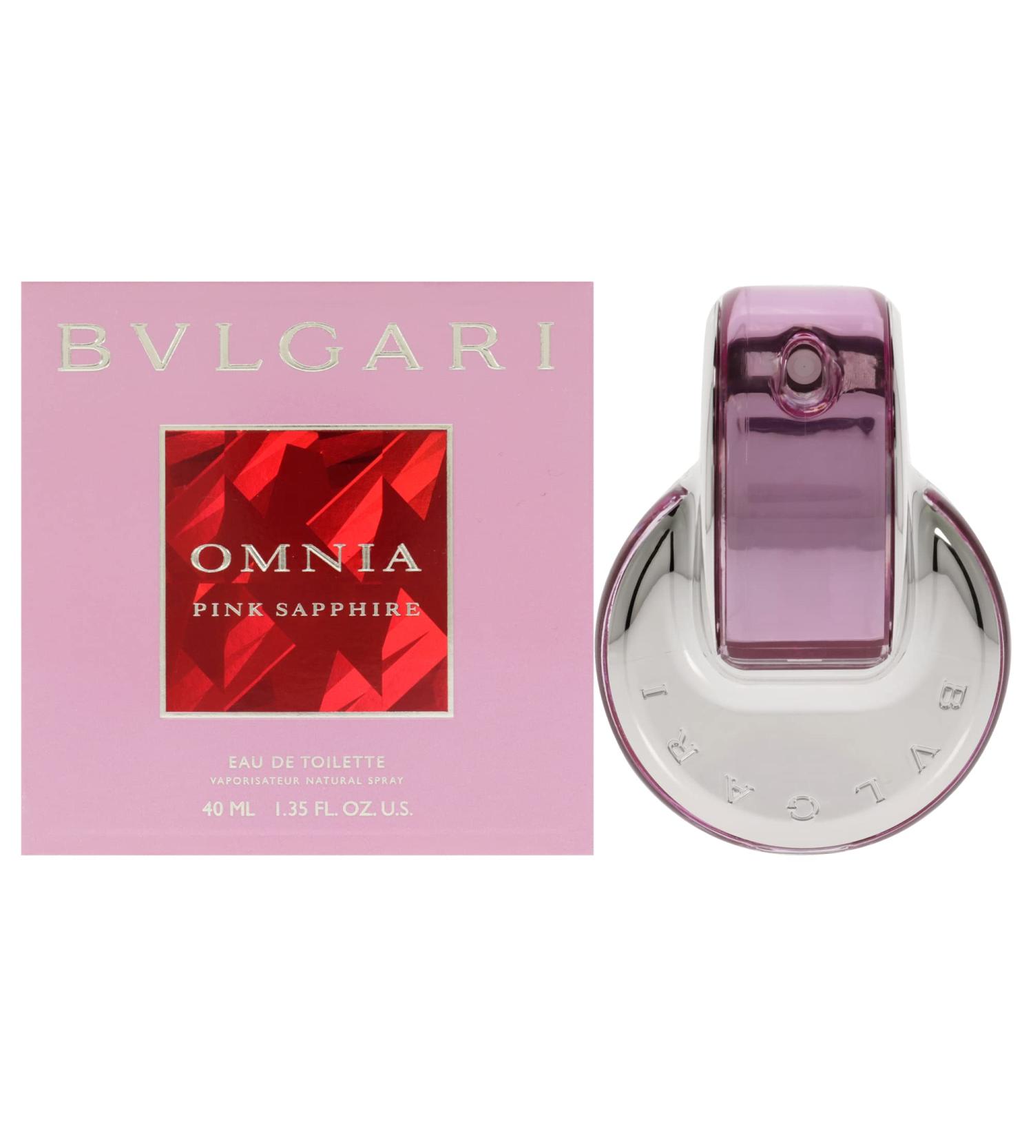 Bvlgari Women's Eau De Toilette Perfume Omnia Pink Sapphire 1.35 Ounce Multi 1.35 Ounce (Pack of 1) - Buy Online on SooperMarket.com