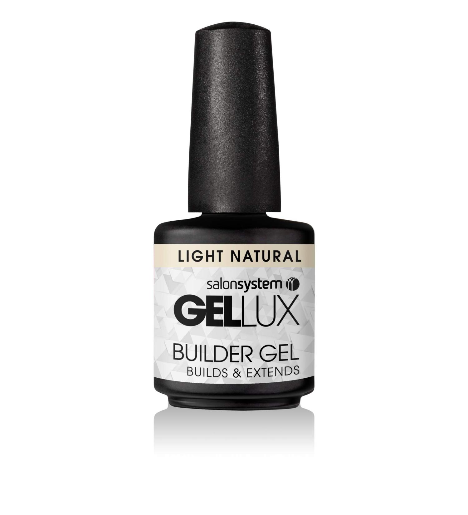 Salon System Gellux Builder Gel Light Natural 15ml Light Natual 15 ml (Pack of 1)