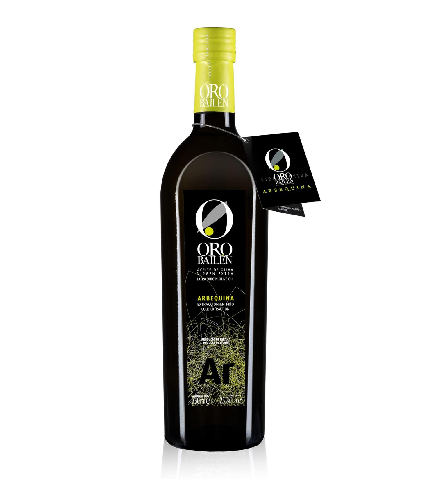 Oro Bailen Reserva Familiar Arbequina 750 ml - Extra Virgin Olive Oil
