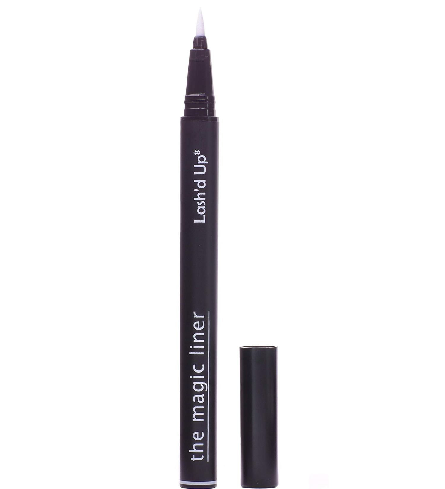 Lash'd Up Glue Liner Pen (Clear) - Waterproof Adhesive Eyeliner for False Lashes - Strong Hold 0.06 Oz - Buy Online on SooperMarket.com