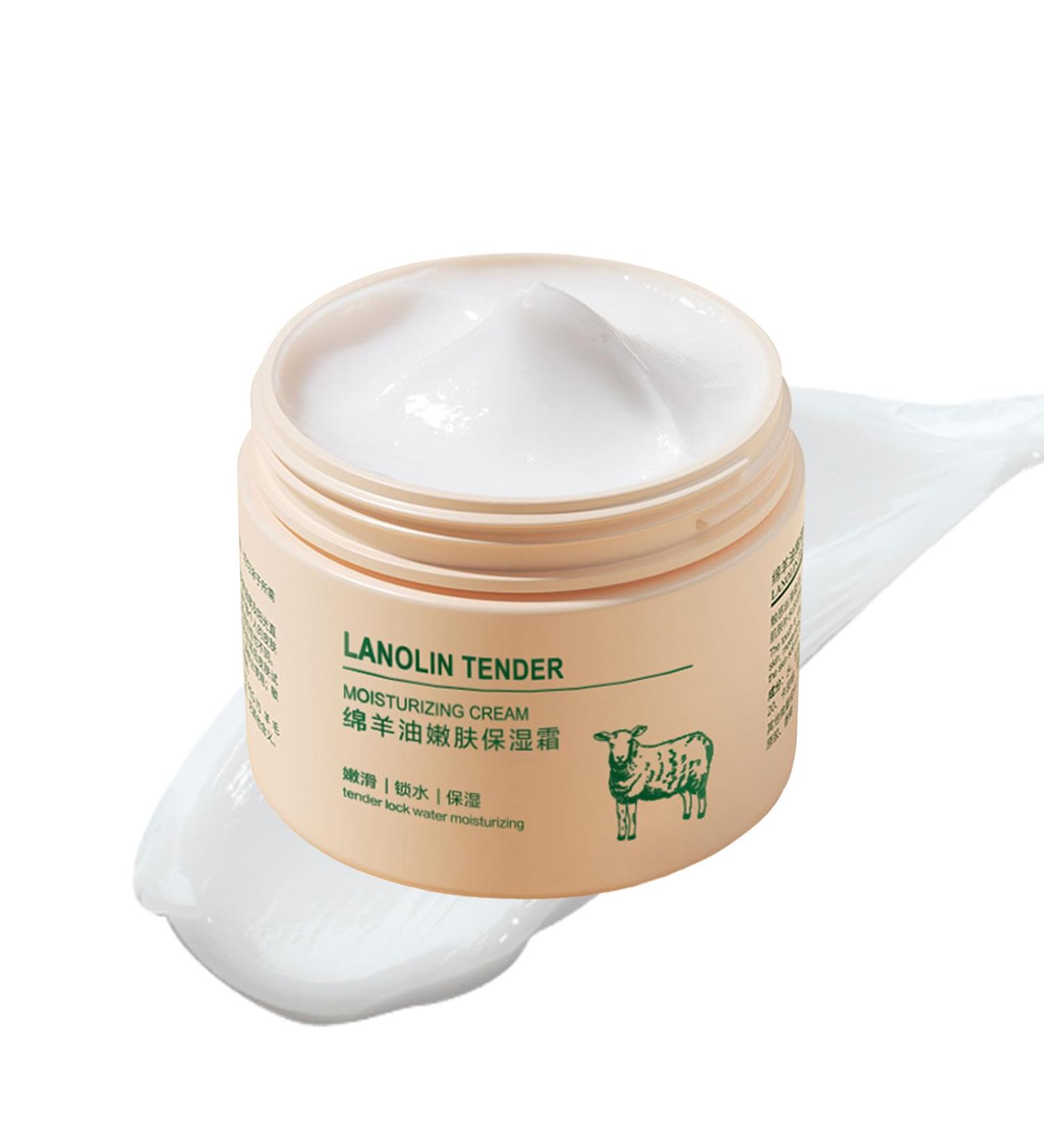 Lanolin Moisturising Cream Lanolin Face Cream Lanolin Cream Nourishing Moisturising Hydrating Moisturiser Improves Dryness Firming Skin Gentle Skin Care Cream 140g - Buy Online on SooperMarket.com
