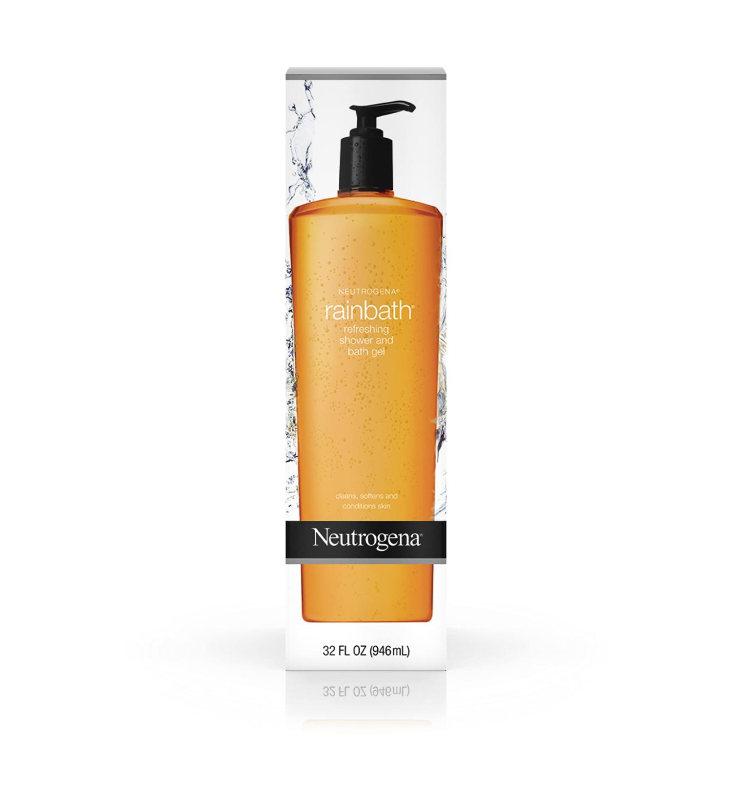 Neutrogena Rainbath Shower Gel 32 fl. Oz - Moisturizing Body Wash and Shaving Gel - Buy Online on SooperMarket.com