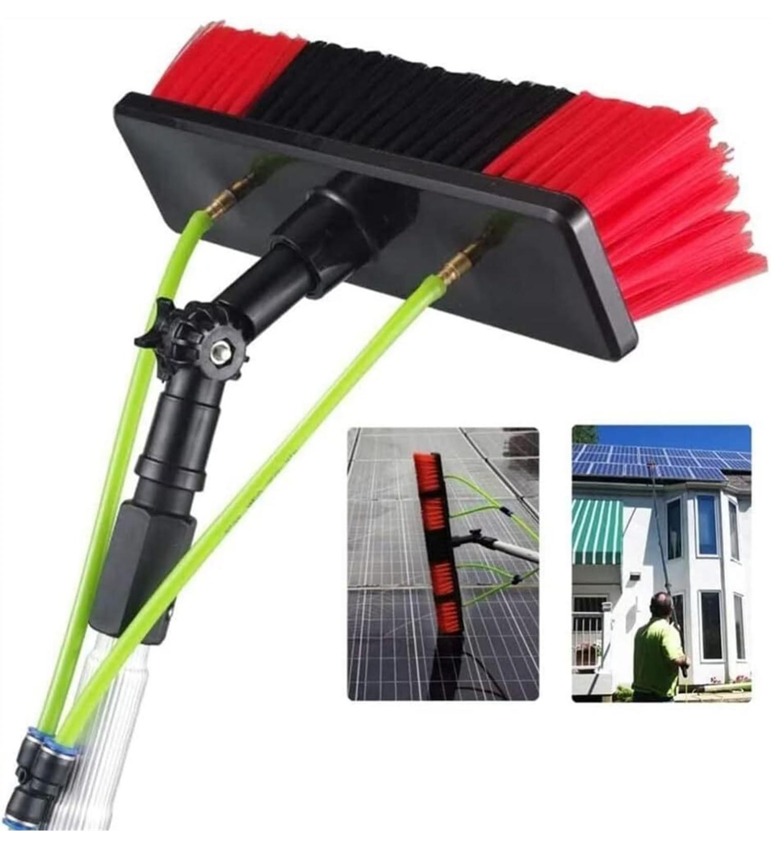 Window Cleaning Pole/Water Fed Telescopic Brush/Extendable Cleaner Conservatory Roof for Photovoltaic Panel Cleaning Trucks Windows Brush Head (Color : 11m Pole Size : 50Cm Brush Head) (11m Pole 11m Pole 30Cm Brush Head - Buy Online on SooperMarket.com