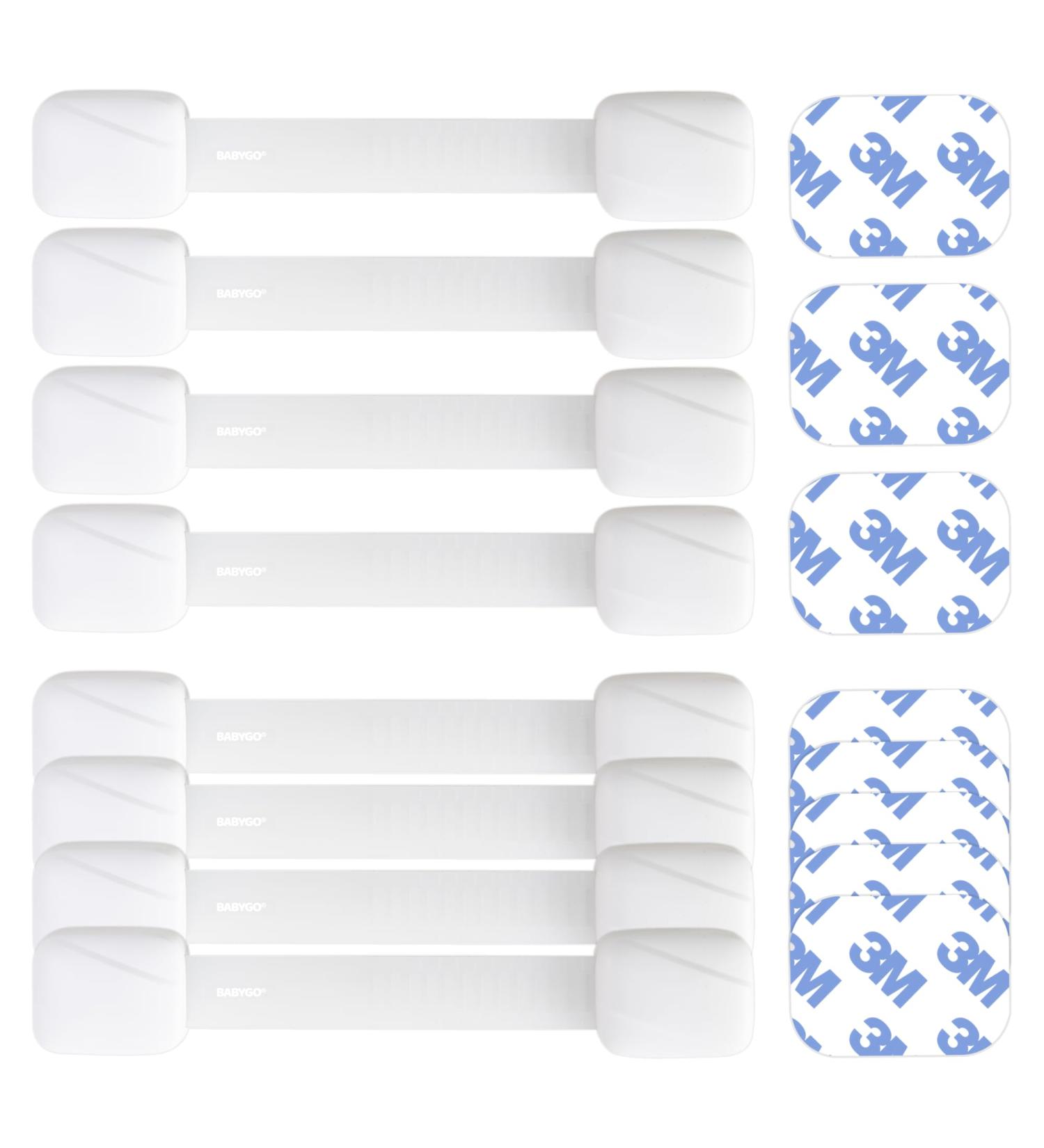 BabyGO Child Safety Straps - Premium Baby Proofing Door & Cupboard Locks - Buy Online on SooperMarket.com
