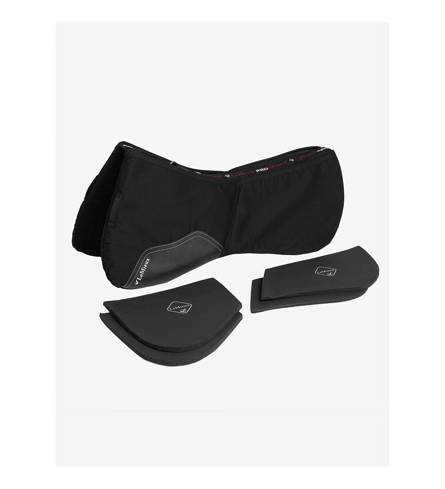 LeMieux Half Saddle Pad - Large ProSorb Black - Equestrian Horse Riding Equipment - Buy Online on SooperMarket.com
