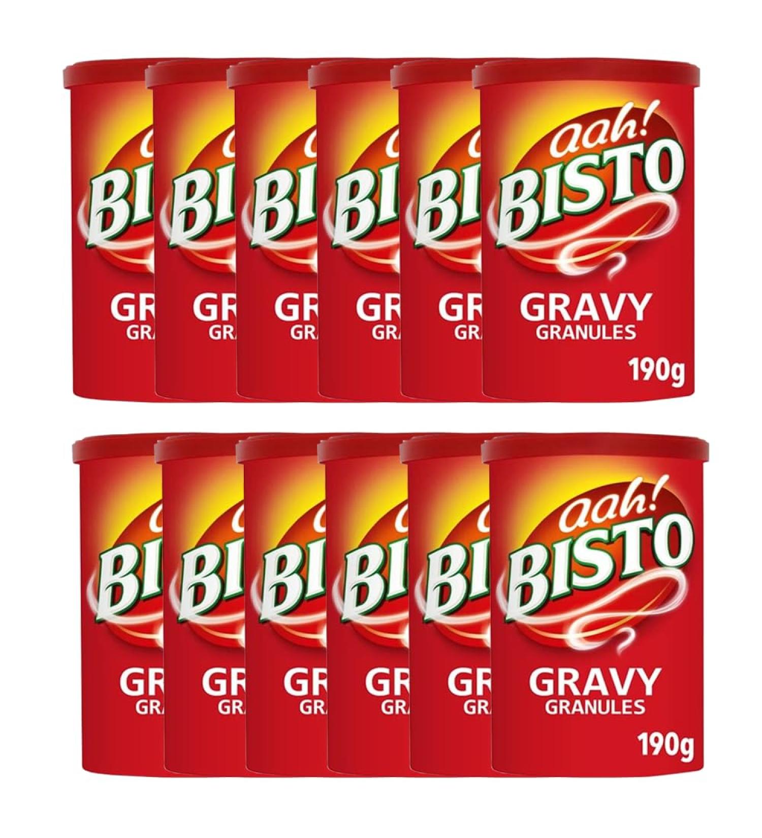 Bisto Sauce Granules 12X 190G - Authentic UK Import | Shop Now at Shestore24 - Buy Online on SooperMarket.com