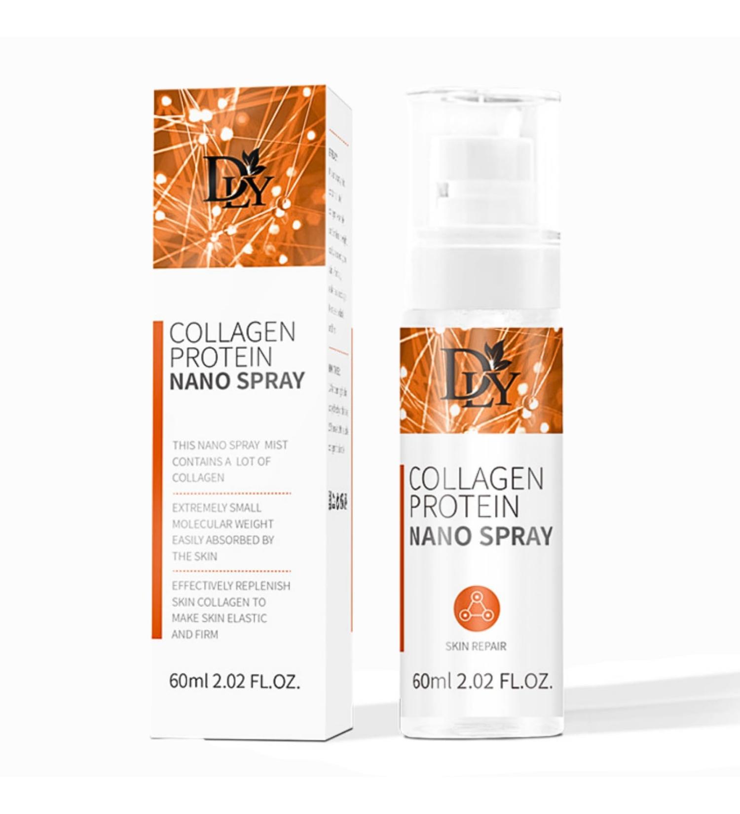 Collagen Face Mist Collagen Serum Face Spray Collagen Boosting Facial Spray Moisturiser Tightens Fine Lines & Wrinkles Nano Mist Spray Anti Aging Skin Care Hydrating Skin Repairing - Buy Online on SooperMarket.com