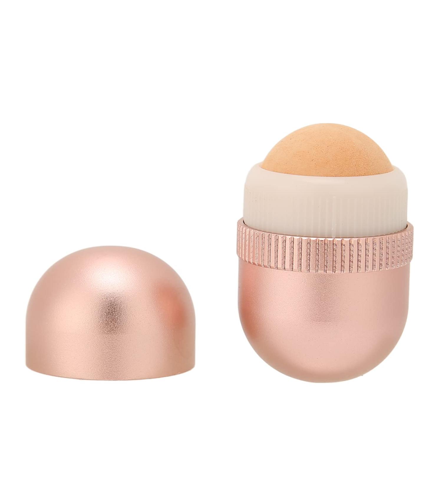 Oil Absorbing Face Roller | Reusable Mini Volcanic Roller for Oily Skin | Portable Facial Massage Tool - Buy Online on SooperMarket.com