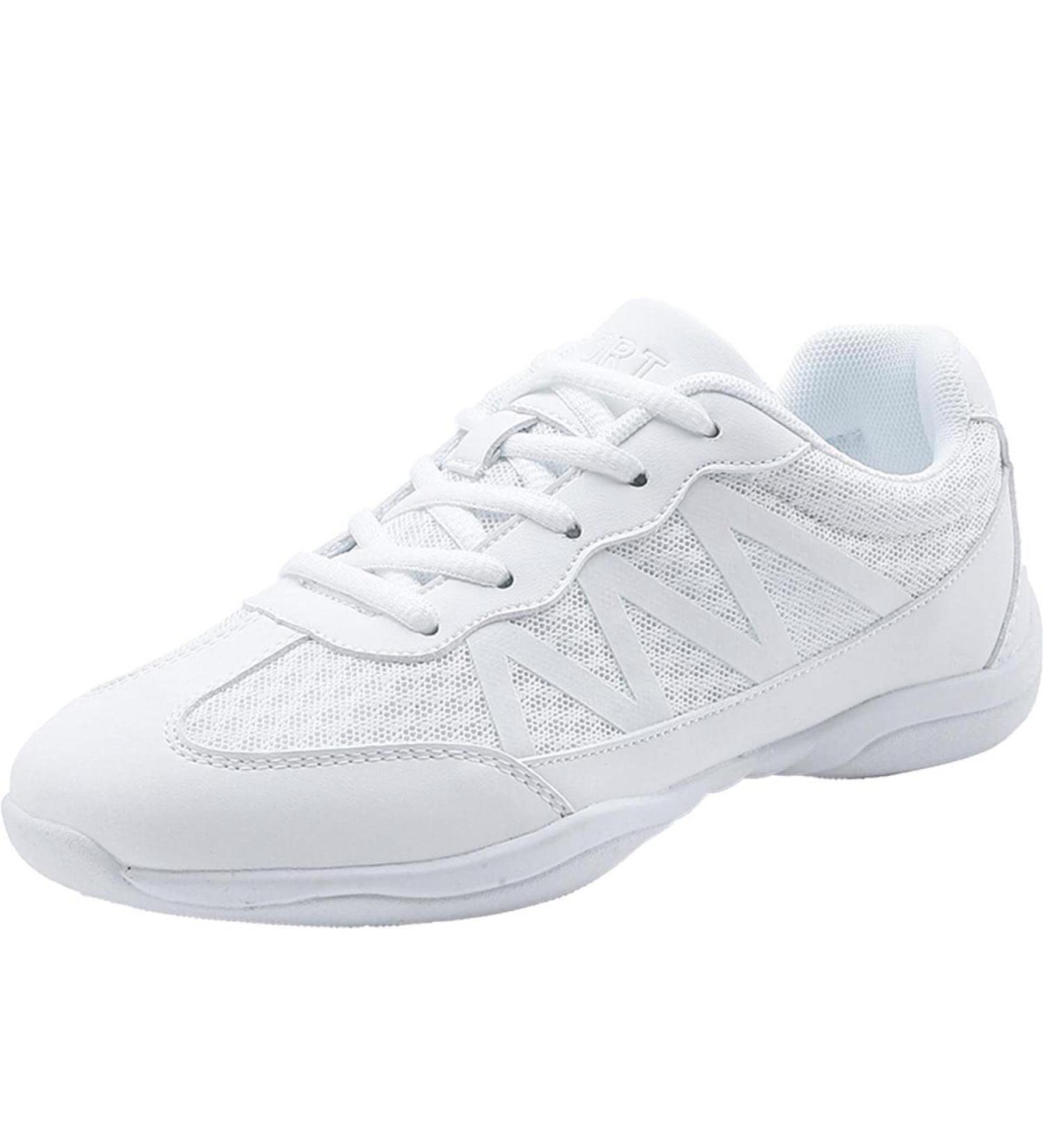 White Cheerleading Shoes for Girls & Women Stylish Dance Yoga & Gymnastics Training Shoes Size 36 EU - Buy Online on SooperMarket.com