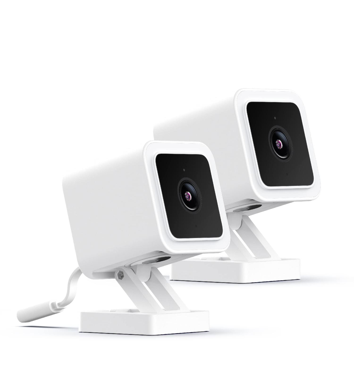 Wyze Cam v3 1080p HD Security Camera with Color Night Vision Bundle - 2-Pack, Indoor/Outdoor, 2-Way Audio, Alexa/Google Assistant/IFTTT Compatible - Buy Online on SooperMarket.com