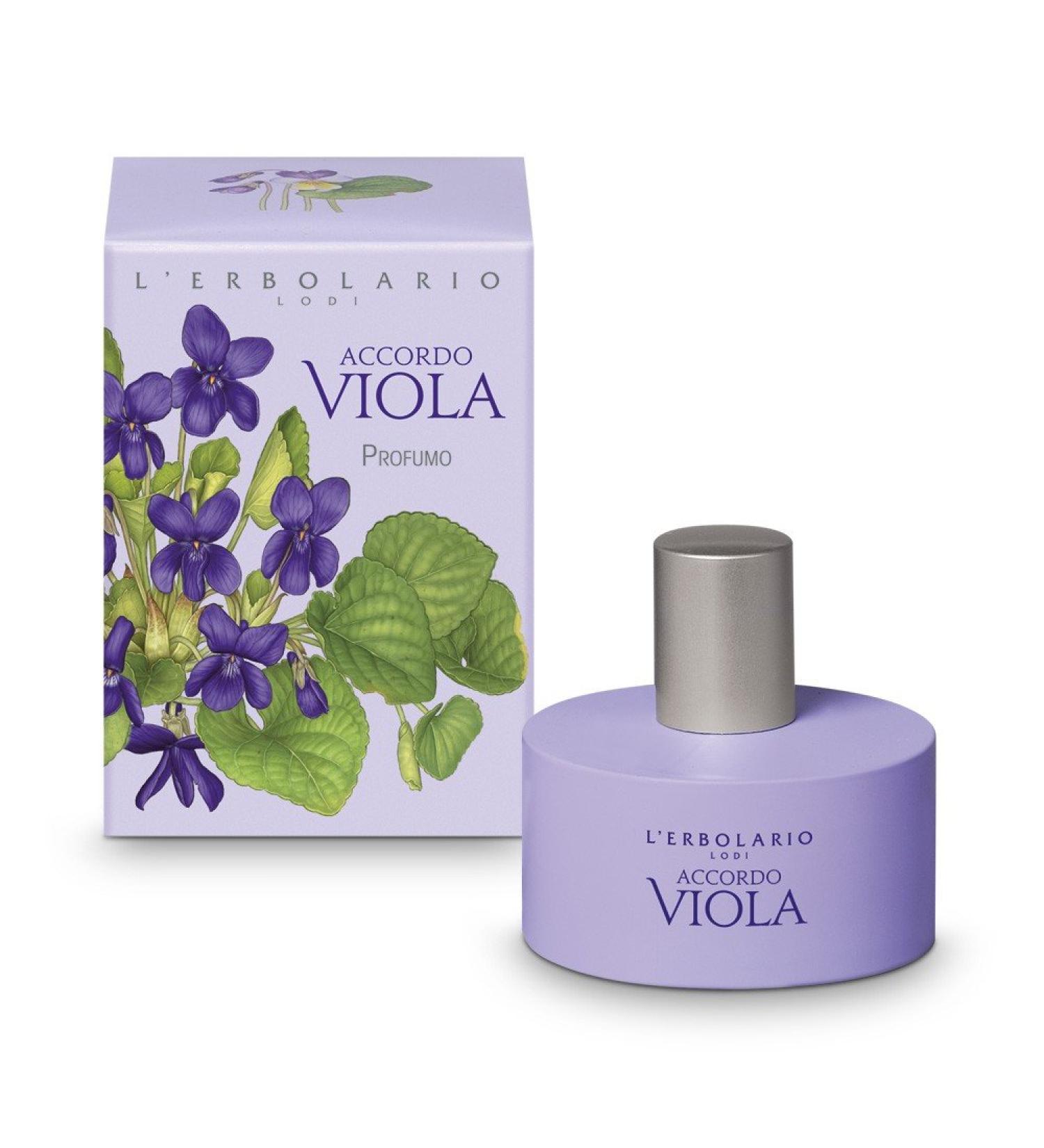 Accordo Viola (Violet) Acqua di Profumo (Eau de Parfum) by L Erbolario Lodi