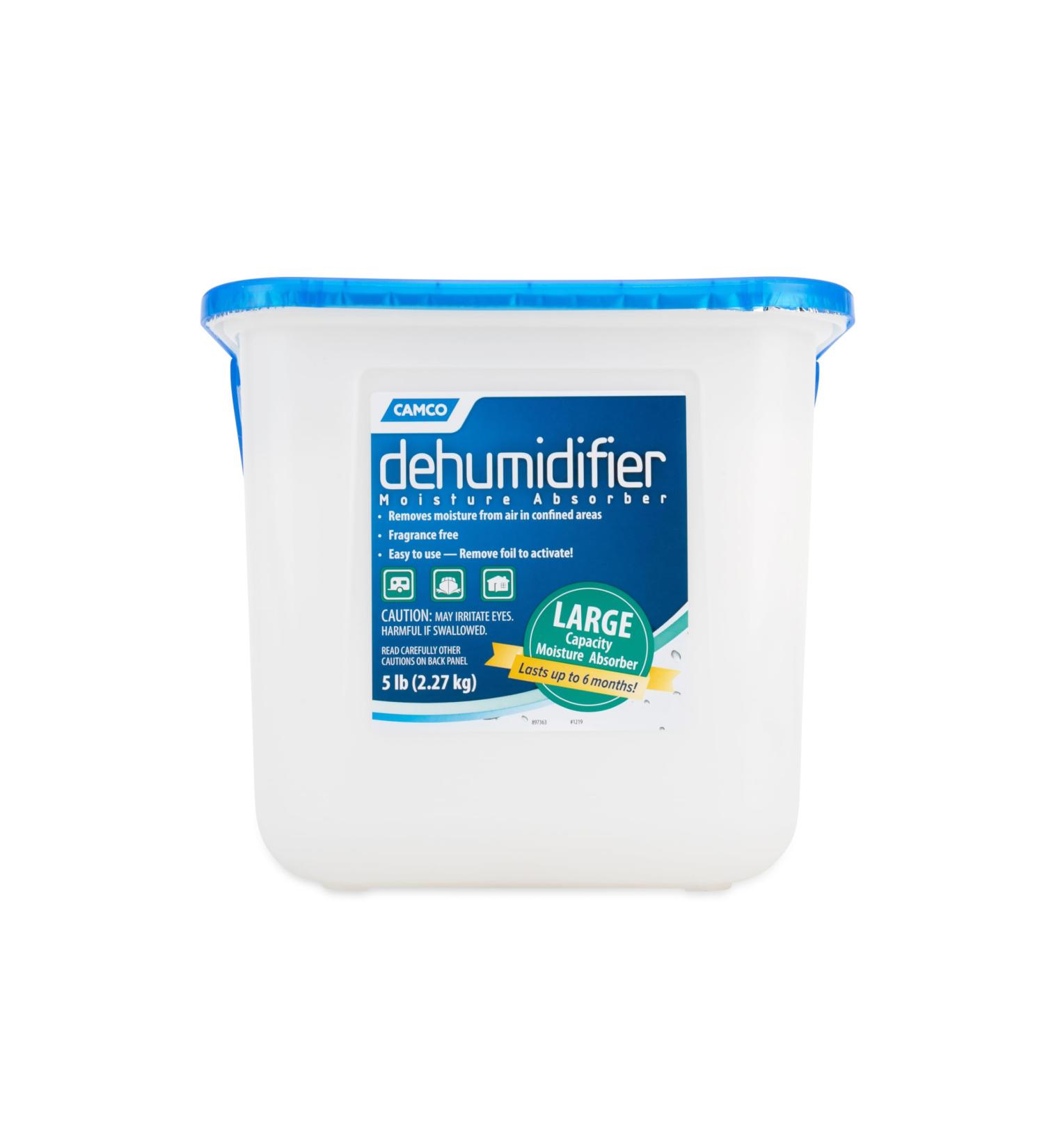 Camco Moisture Absorber Bucket - Fast-Acting Moisture Control for RVs Campers & Storage - No Fragrance Beads (44282 - Buy Online on SooperMarket.com