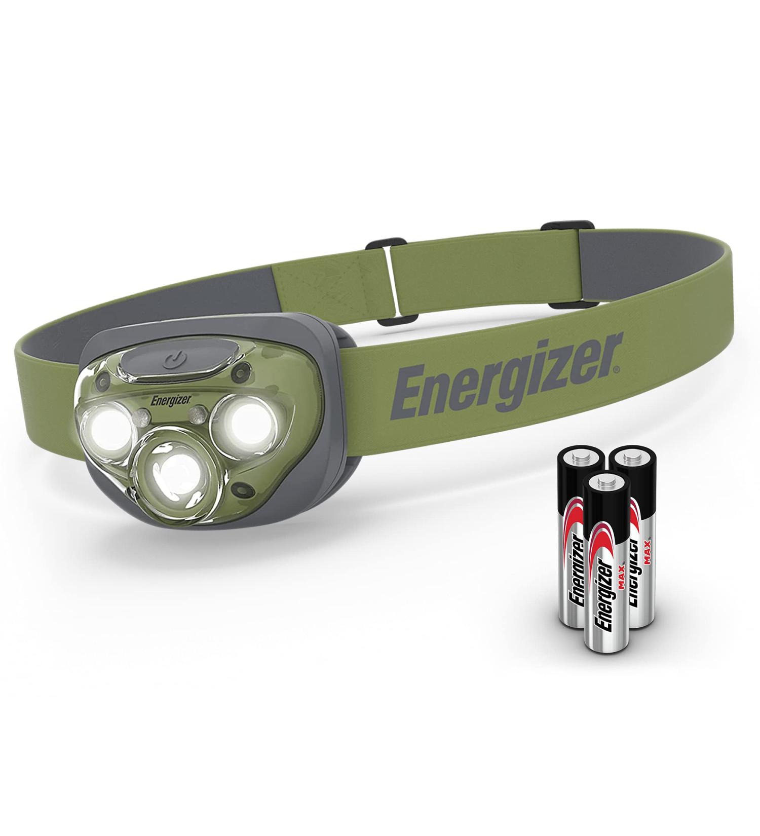 Energizer LED Headlamp - Super Bright for Camping Hiking & Outdoor Use | Battery Included | Forest Green - Buy Online on SooperMarket.com