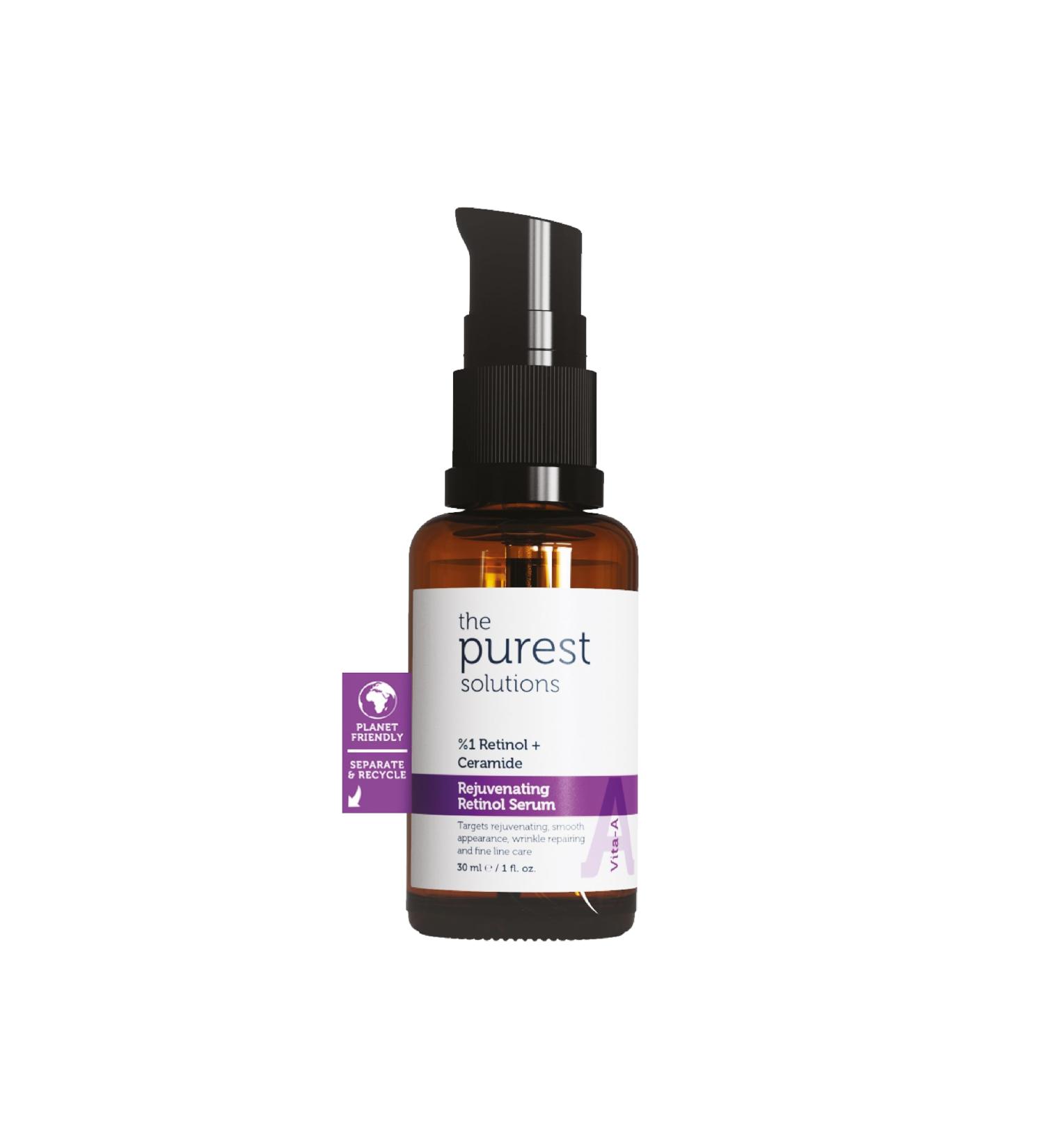 Vita-A Rejuvenating Retinol Serum - 1% Retinol & Ceramide - Hydrate Skin Reduce Wrinkles - Vegan & Cruelty Free - International Shipping - Buy Online on SooperMarket.com