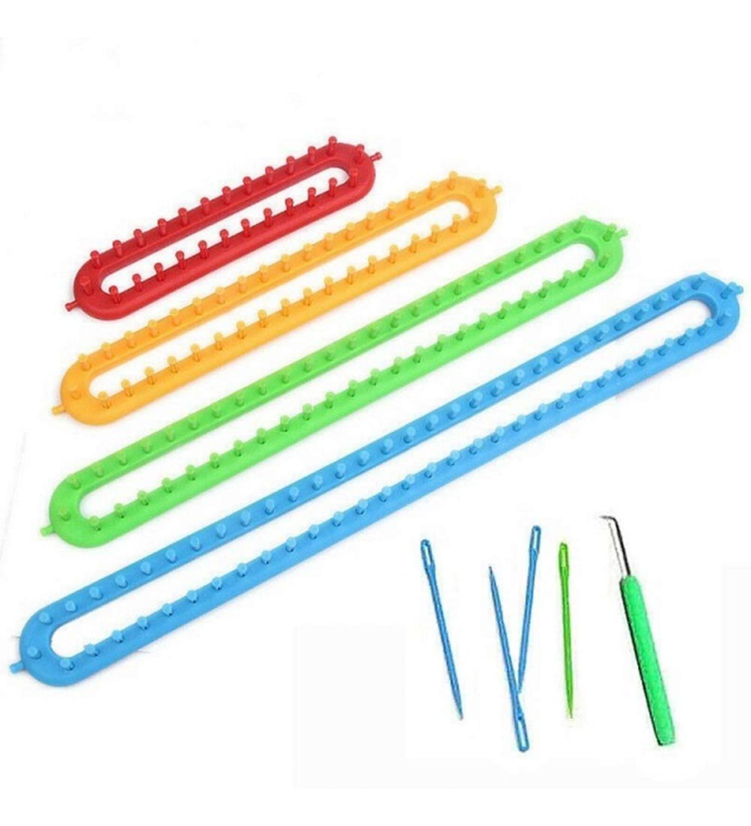 JapanAmStore Long Knitting Loom Set - DIY Knitting Loom for Scarf, Sweater, and Shawl - Knitter Weaving Tool (S/M/L/XL) - 1 Set - Buy Online on SooperMarket.com