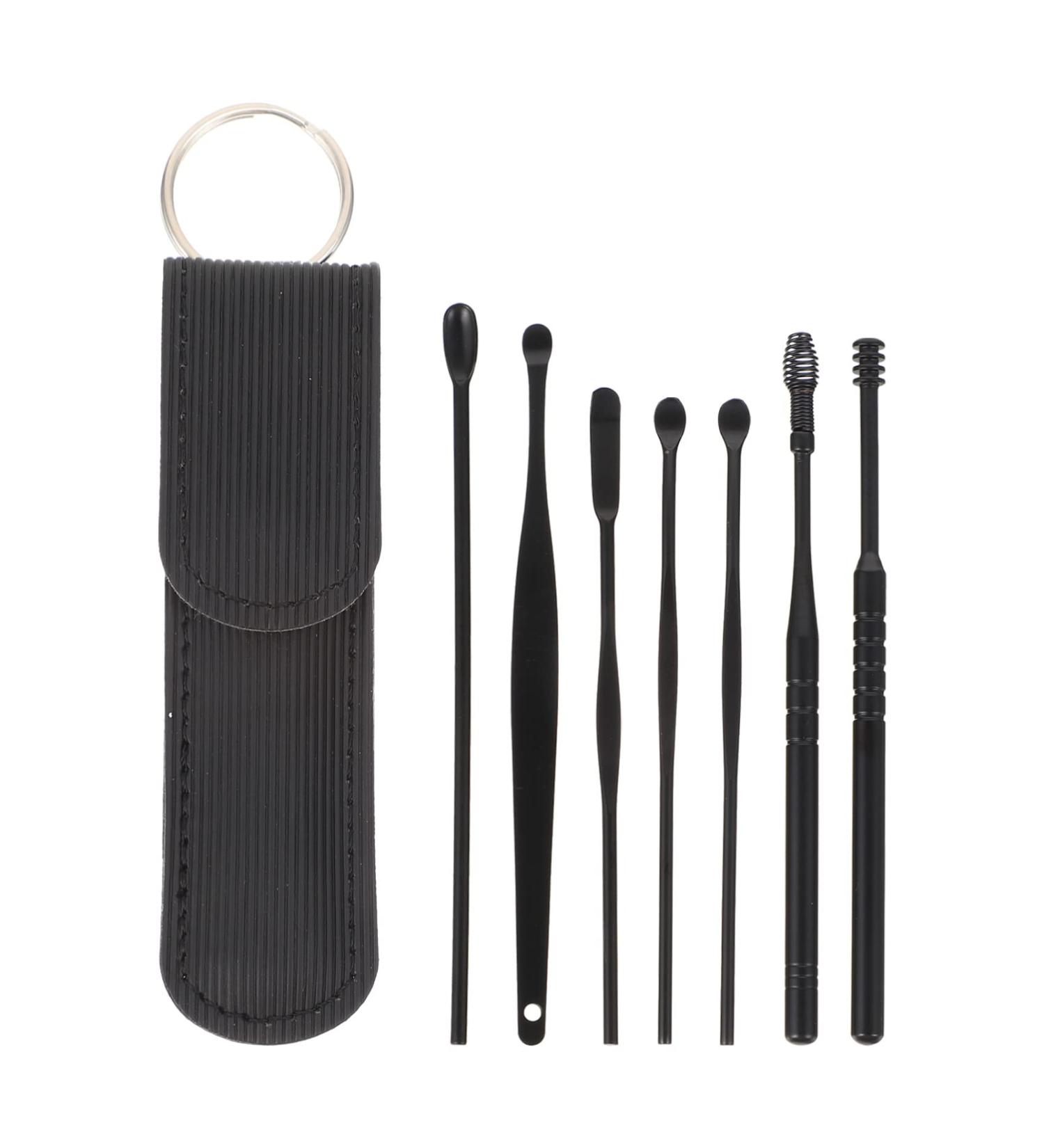 Healeved 7PCS Ear Cleaning Kit - Ear Wax Tool Set for Gentle Ear Cleaning - Buy Online on SooperMarket.com