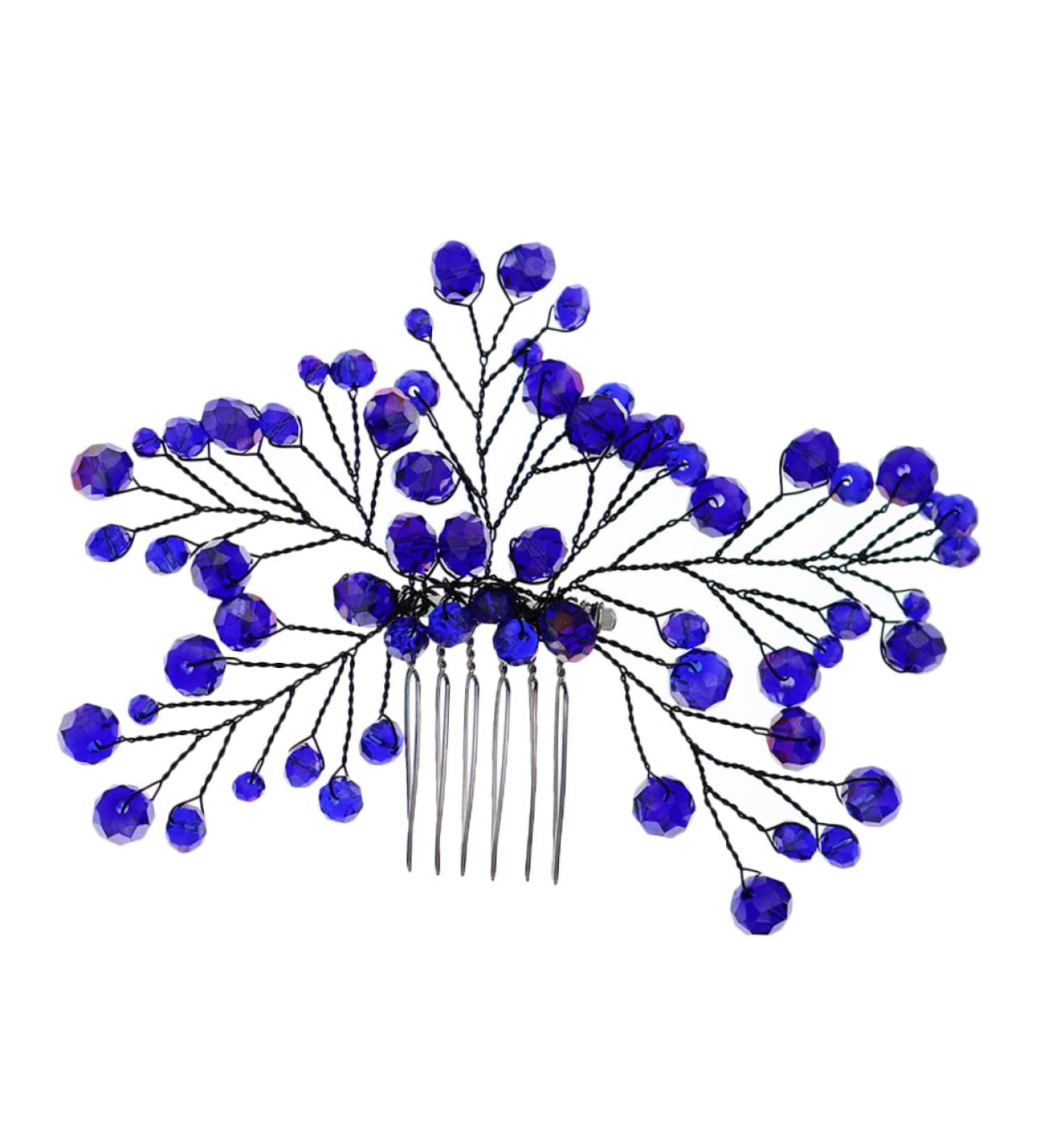 HAPINARY Bridal Wedding Comb Hair Combs for Women Accessories Zircon Hair Comb Wedding Hair Accessories for Brides Bride Wedding Headdress Hair Combs for Women Decorative Hair Insert Comb - Buy Online on SooperMarket.com