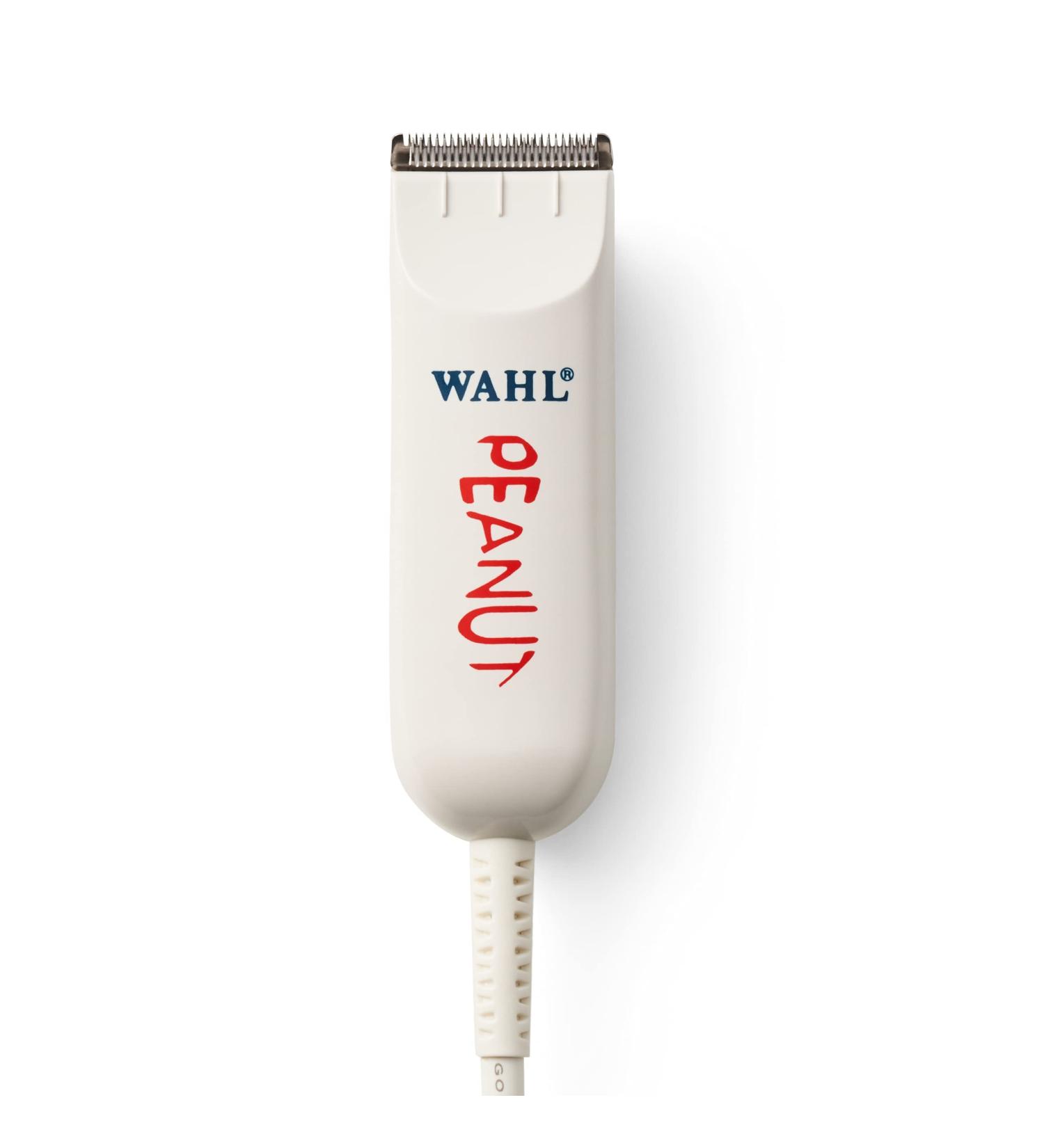 Wahl Professional Classic White Peanut Hair and Beard Clipper Trimmer Model 8685 - Powerful Rotary Motor for Barbers and Stylists - Buy Online on SooperMarket.com