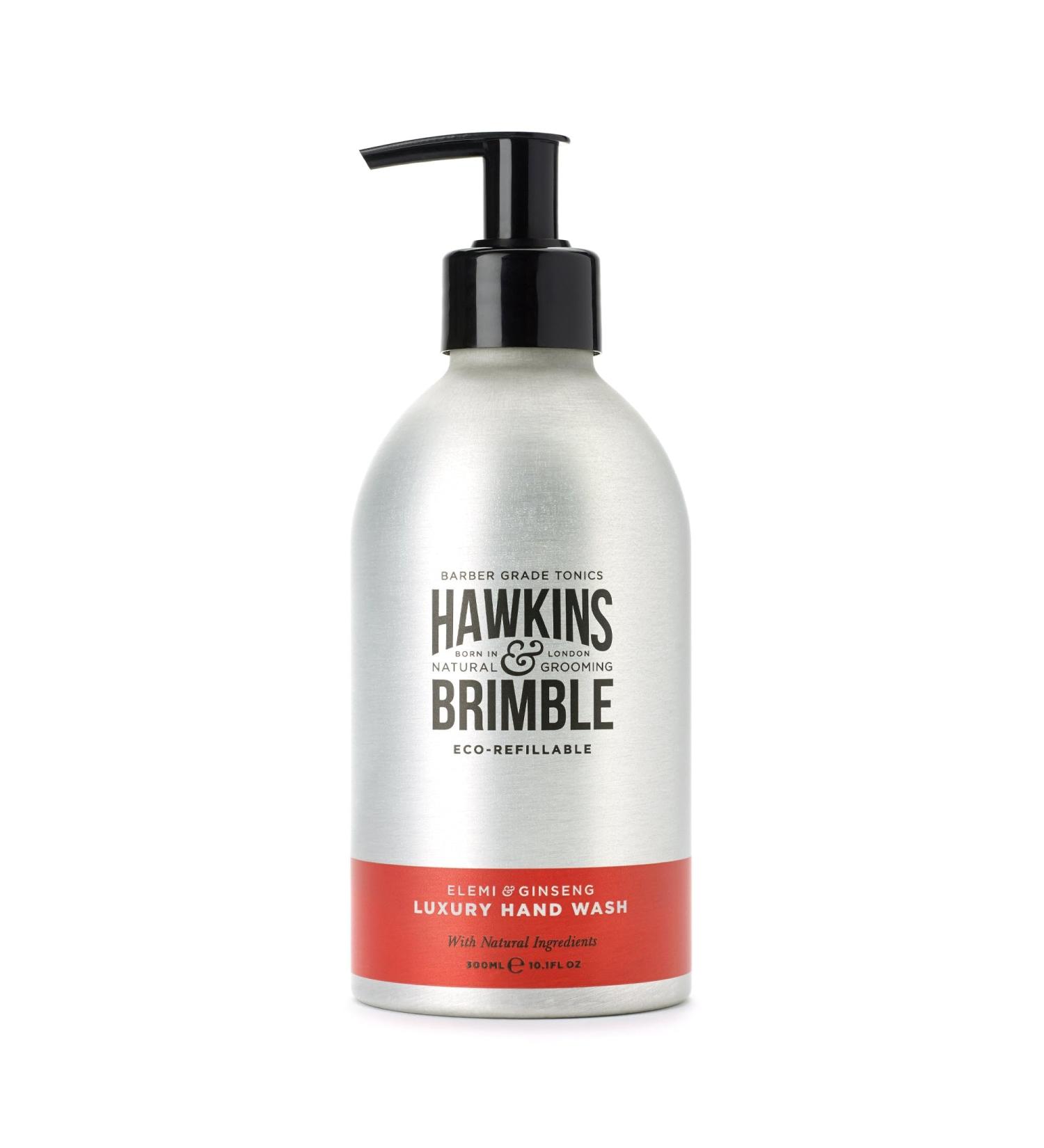 Hawkins & Brimble Eco-Refillable Cleansing Hand Wash 10.1 Fl oz - Naturally Fragranced & Eco Friendly | International Shipping Available - Buy Online on SooperMarket.com