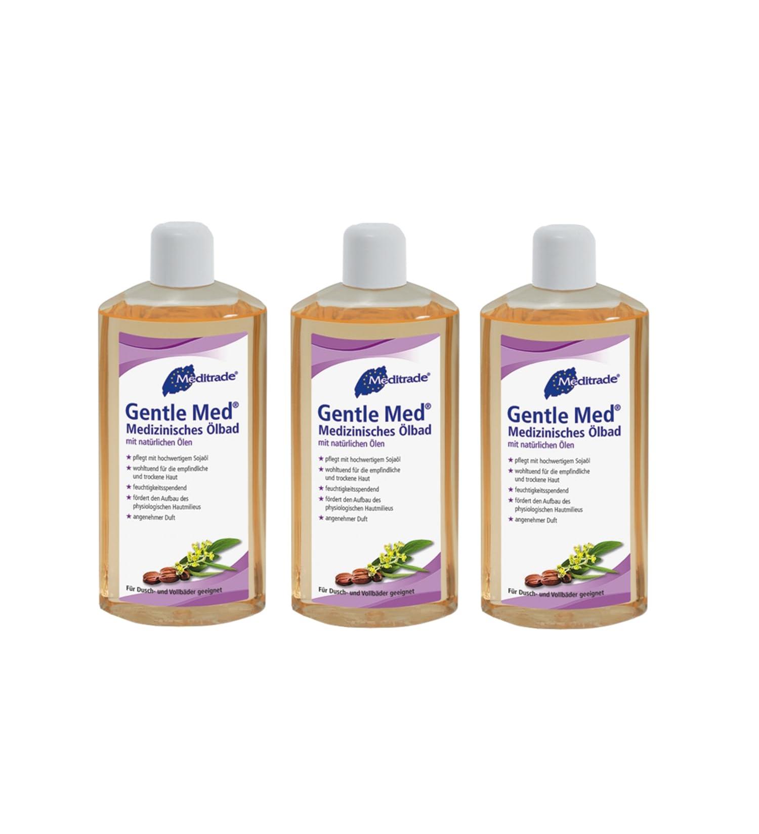 Buy Meditrade Gentle Med Oil Bath - 3 x 500 ml | Best International Shipping & Quality Skin Care - Buy Online on SooperMarket.com