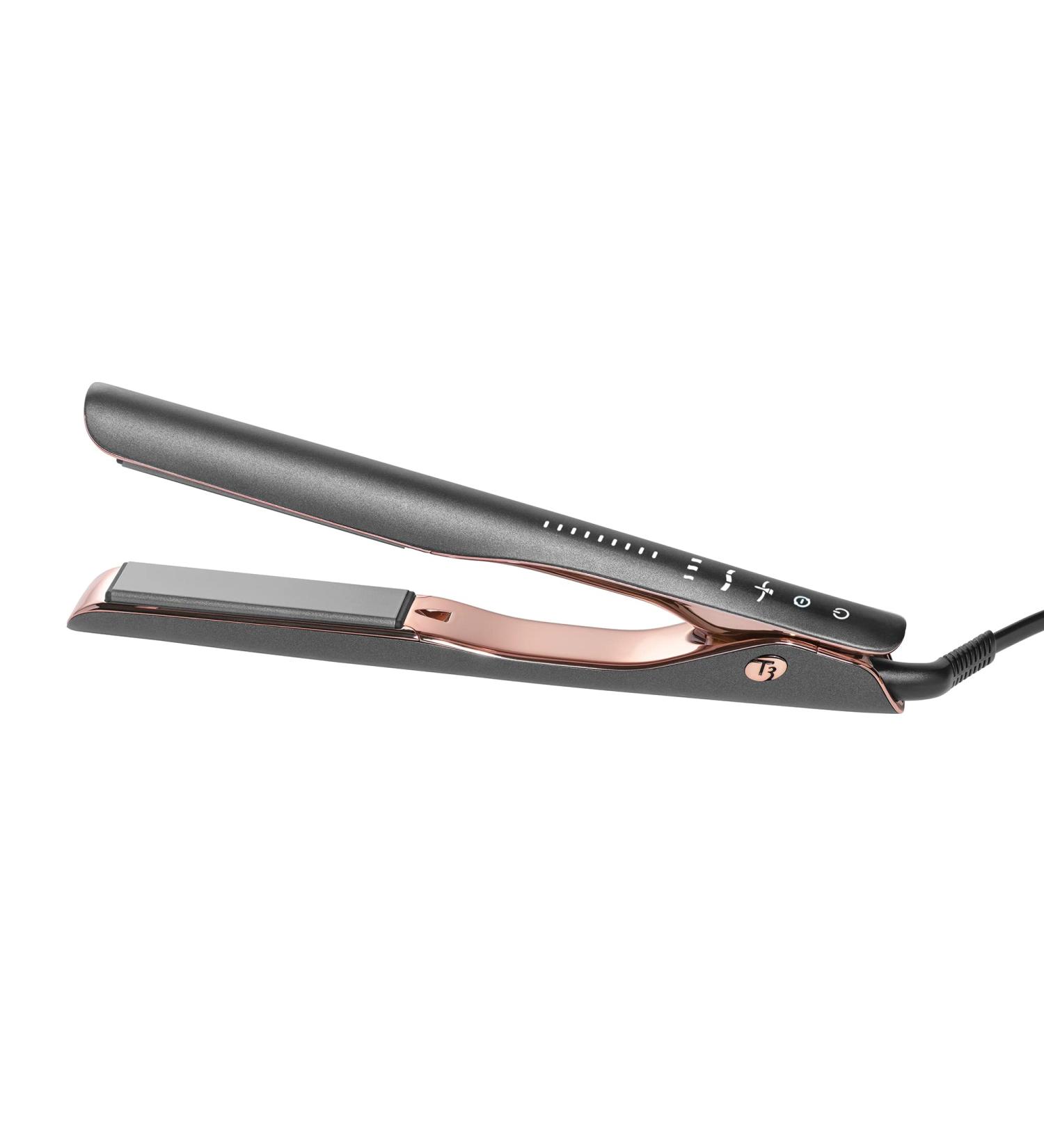 T3 Smooth ID 1 Flat Iron with Touch Interface - Digital Ceramic Flat Iron with Interactive HeatID Technology Graphite - Buy Online on SooperMarket.com