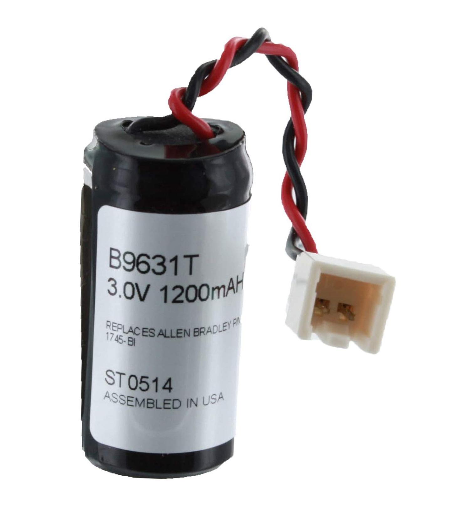 Buy 3V 1200mAh PLC Backup Battery for Allen Bradley 1745-B1 SLC-100 & More | International Shipping - Buy Online on SooperMarket.com