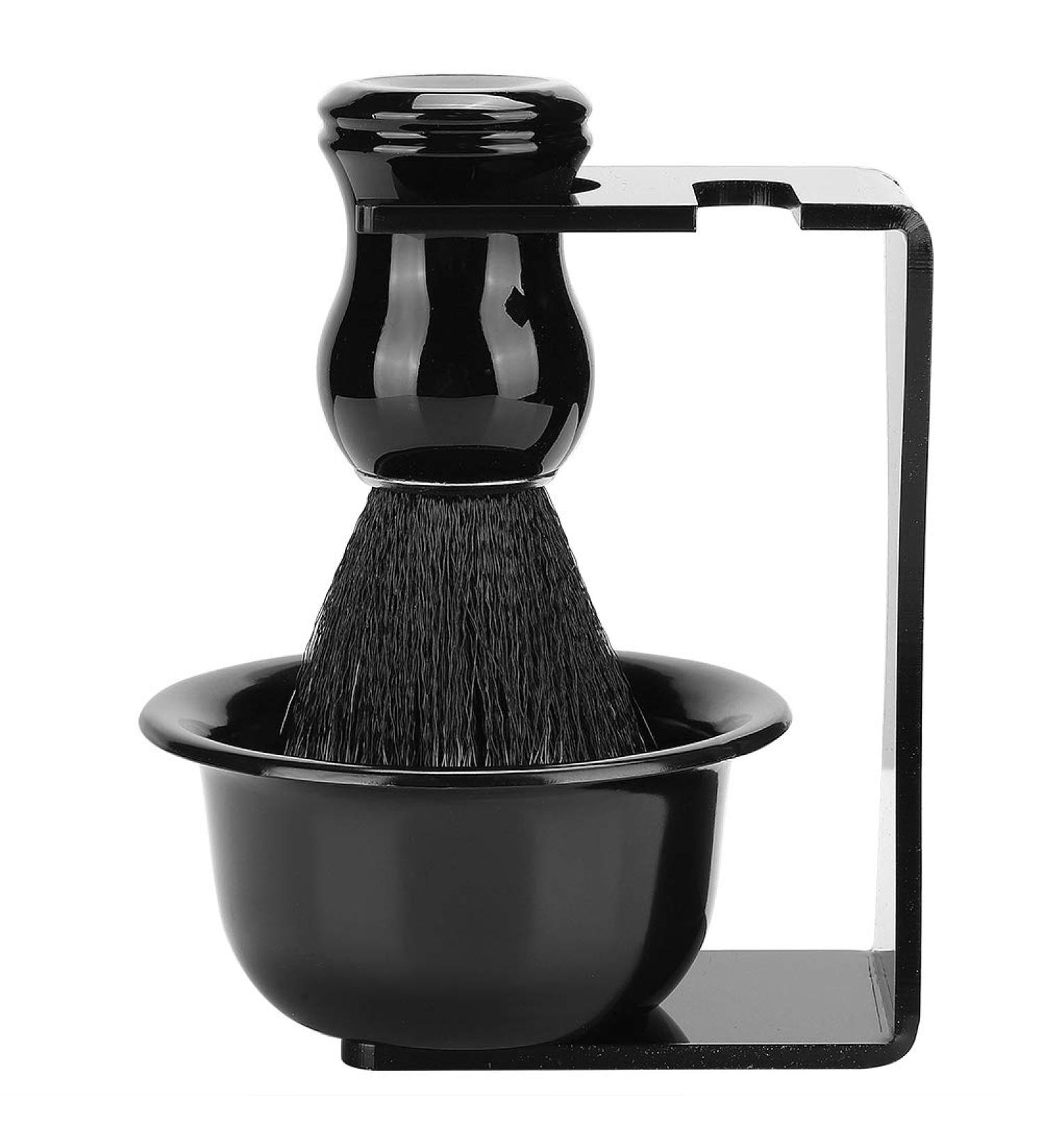 3PC Bart Razen Brushes Shell Holder Set | Men's Bart Cleaning & Hairstyle Tool | Perfect Birthday & Christmas Gifts for Dad Husband & Friends - Buy Online on SooperMarket.com