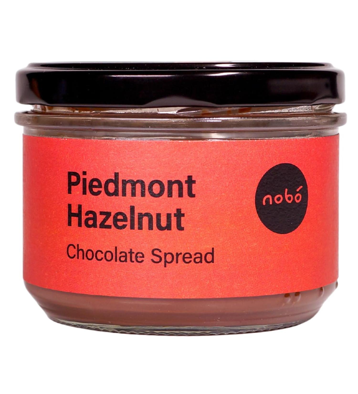 nob Hazelnut Chocolate Spread - Vegan Dairy Free Plant Based Refined Sugar Free Gluten Free - Chocolate Hazelnut Butter with Single Origin Cocoa Powder Piedmont Hazelnuts & Coconut Sugar 200g - Buy Online on SooperMarket.com
