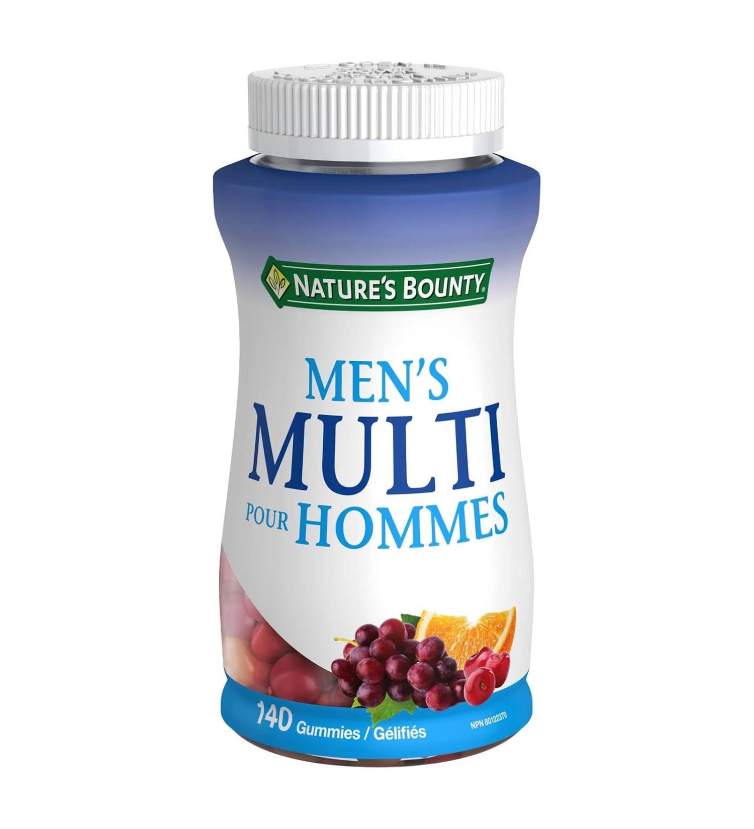 Nature's Bounty Men's Multivitamin Gummies 140 Count - Buy Online on SooperMarket.com