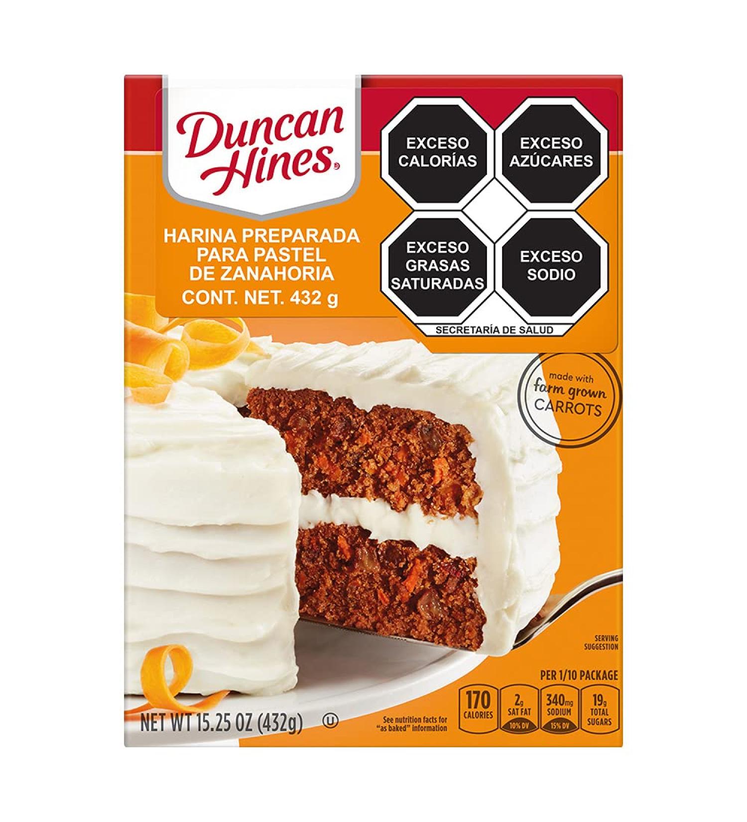 Duncan Hines Carrot Cake Mix - Moist and Delicious | Buy Online - Buy Online on SooperMarket.com