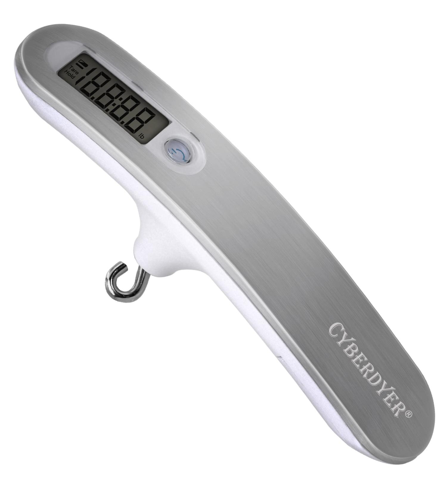 110 lbs Digital Bow Scale | Recurve Archery & Hunting Poundage Scale with LCD Display (Silver) - Buy Online on SooperMarket.com
