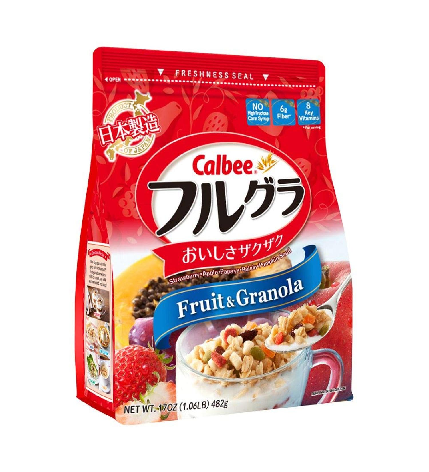 Calbee Frugra Original 17 Ounce - Premium Japanese Granola Cereal - Buy Online on SooperMarket.com