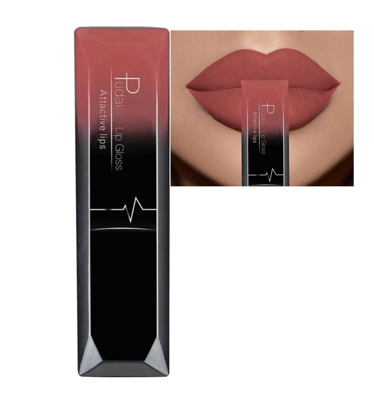 Matte Lipstick HERBENJOY Lipgloss Liquid Blush Lipsticks For Women Long Lasting Waterproof Non-Stick Cup Not Fade High Pigmented Velvet Lipstain (#03) - Buy Online on SooperMarket.com