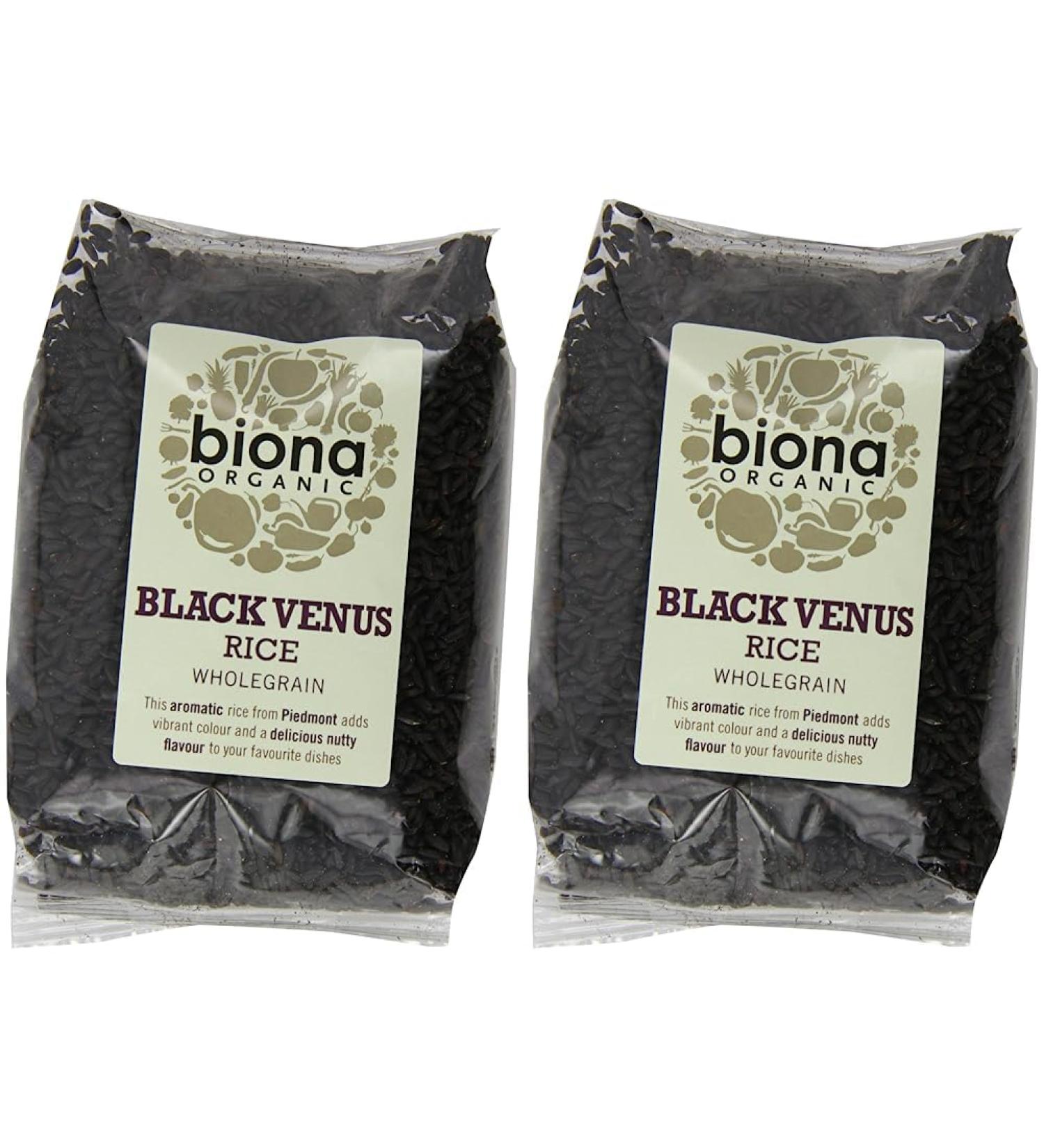 Biona Black Venus Rice Organic 500g (Pack of 2) 500 g (Pack of 2) - Buy Online on SooperMarket.com