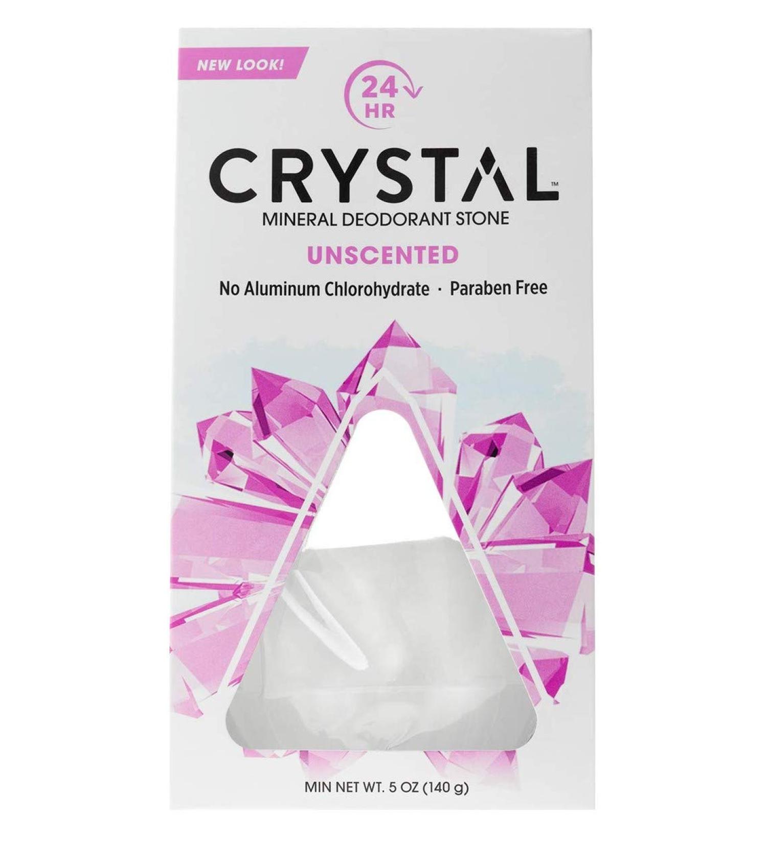 Crystal Deodorants Crystl Body Rock Deod  2 pk