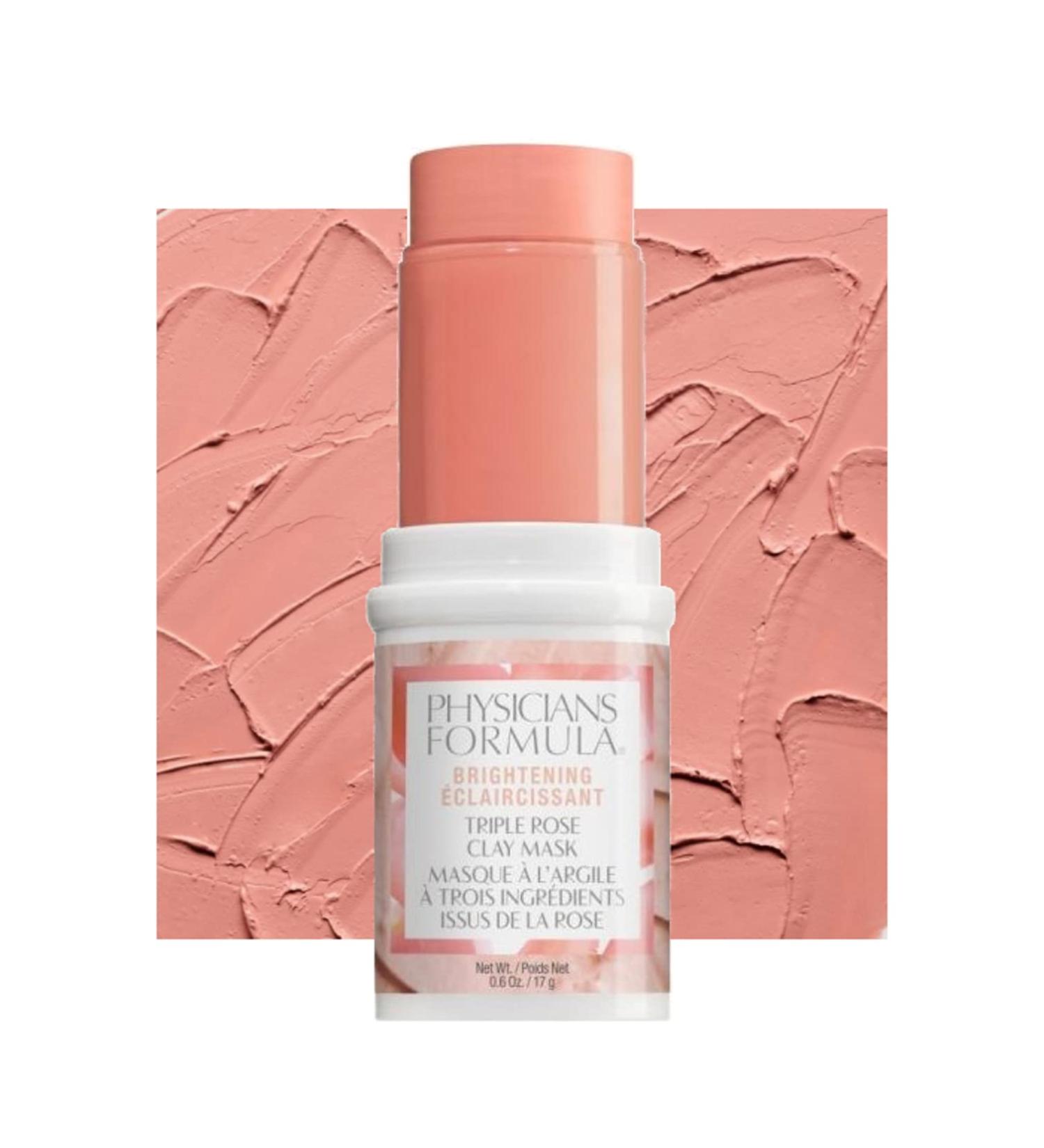 Buy Physicians Formula Brightening Triple Clay Cleaning Sound Mask - Hypoallergenic Rose Clay & Rosehip Oil 17G | Animal-Tested Free - Buy Online on SooperMarket.com