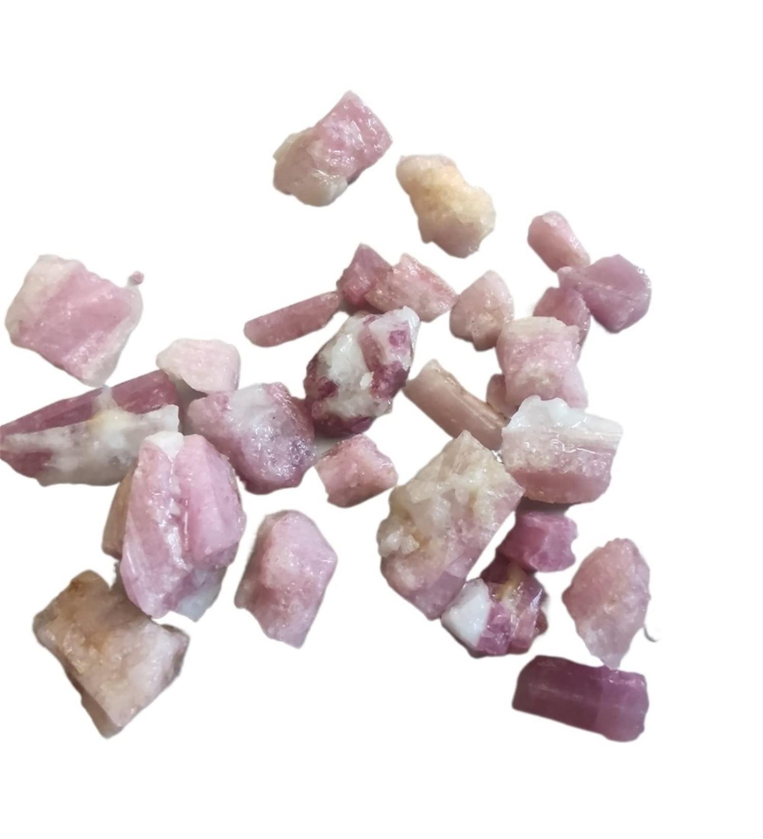 100g 50g Natural Brazilian Rubellite Red Tourmaline Rought Stone Rubellite Stones Crystal Specimens Decoration Stone Gift (Color : 100g Size : 2-5mm) 2-5mm 100g - Buy Online on SooperMarket.com