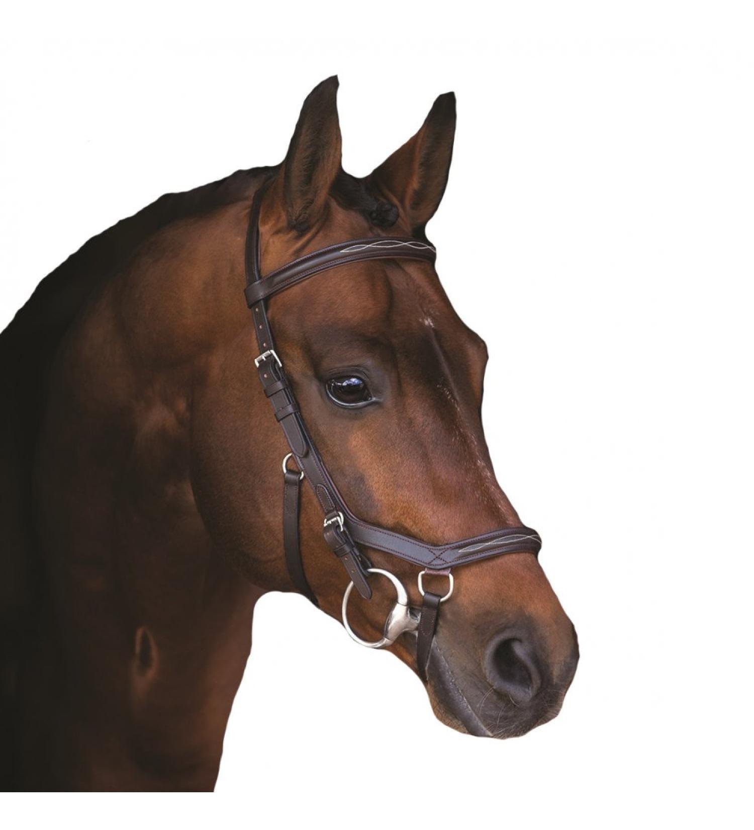 Buy Horseware Rambo Micklem Deluxe Competition Bridle - Brown Size M - International Shipping Available - Buy Online on SooperMarket.com