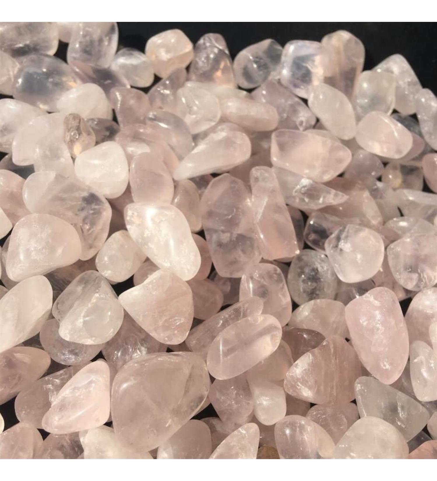 Natural Crystals and Stones Rose Crystal Film Rose Quartz Gravel for Decoration kaixun - Buy Online on SooperMarket.com