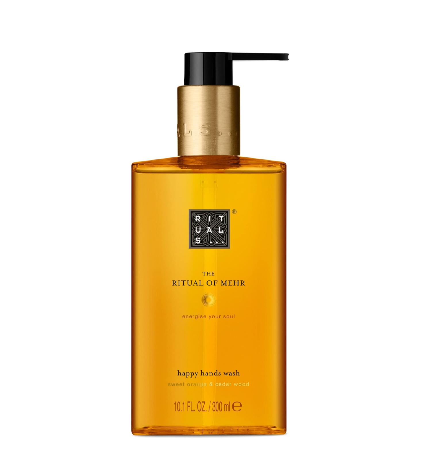 RITUALS The Ritual of More Hand Soap 300ml Sweet Orange & Cedarwood | Luxury Hand Wash for Hydrated Skin - Buy Online on SooperMarket.com