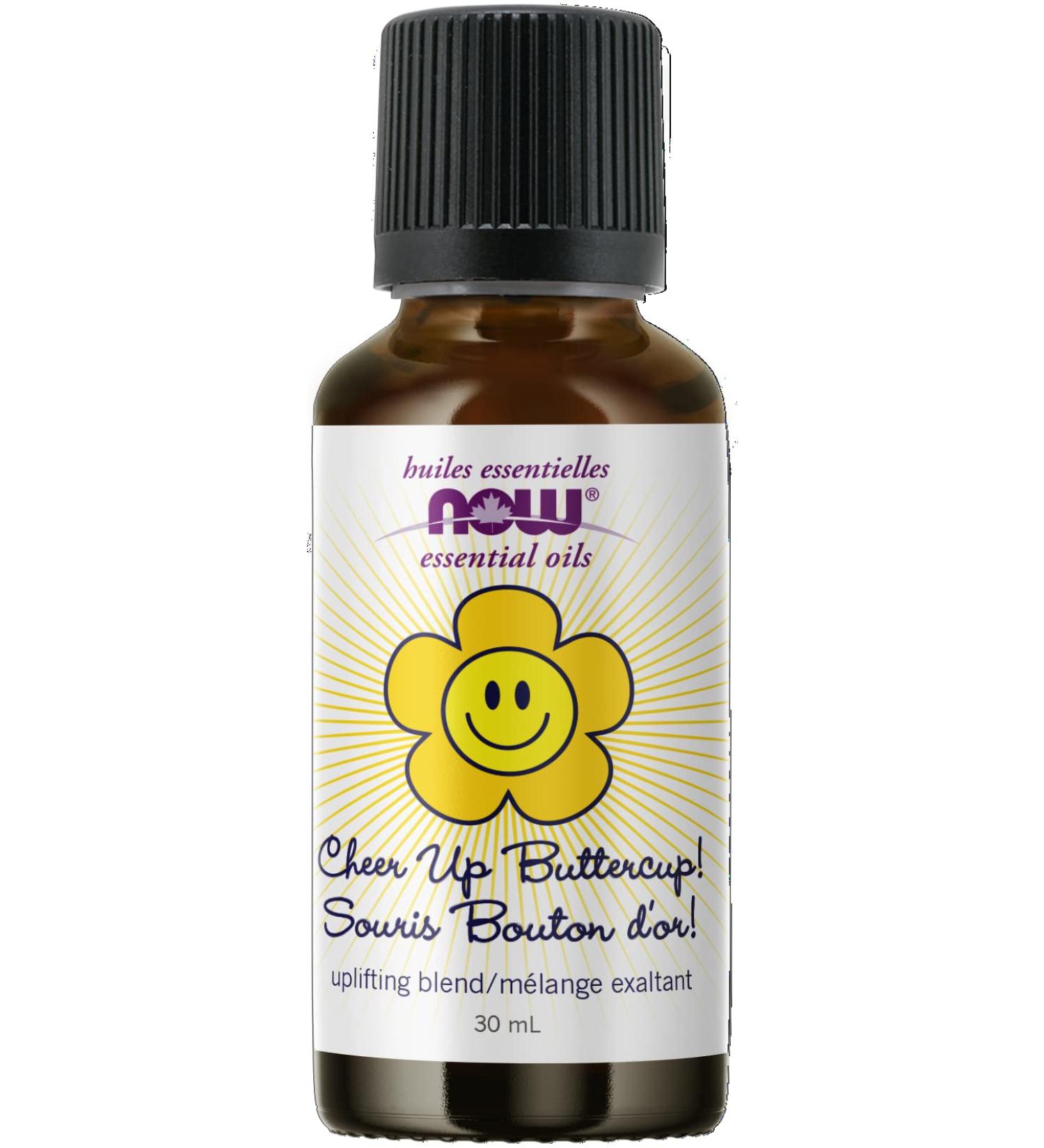 Now Foods Cheer Up Buttercup Essential Oil Blend 30mL - Buy Online on SooperMarket.com