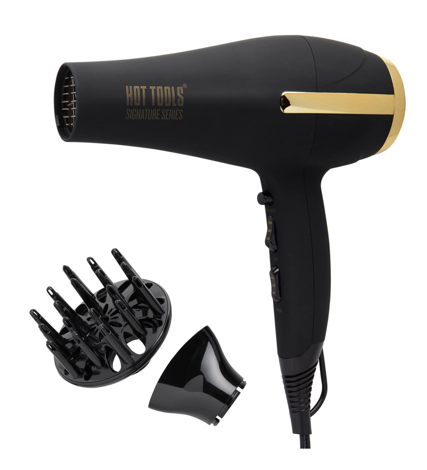 Hot Tools Pro Signature Ionic Ceramic Hair Dryer | Lightweight & Professional Blowout - Buy Online on SooperMarket.com