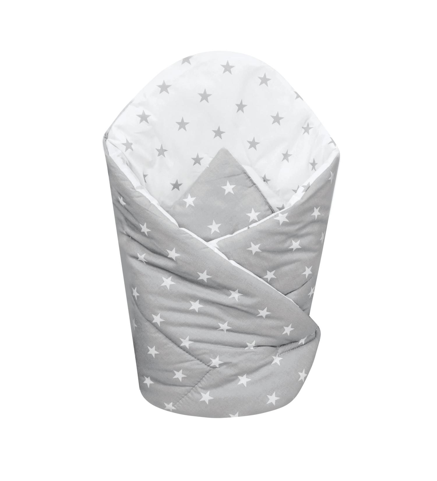 Baby Swaddle Wrap Blanket - Newborn Cotton Swaddling Sleeping Bag 0-3 Months | Big Stars Design - Buy Online on SooperMarket.com