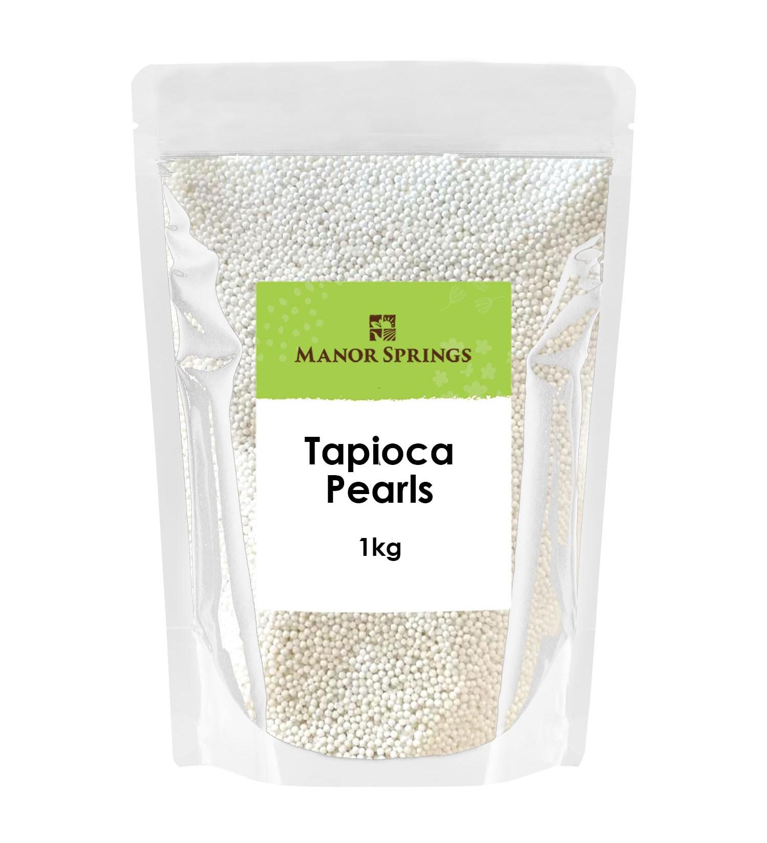 Tapioca Pearls 1kg by Manor Springs